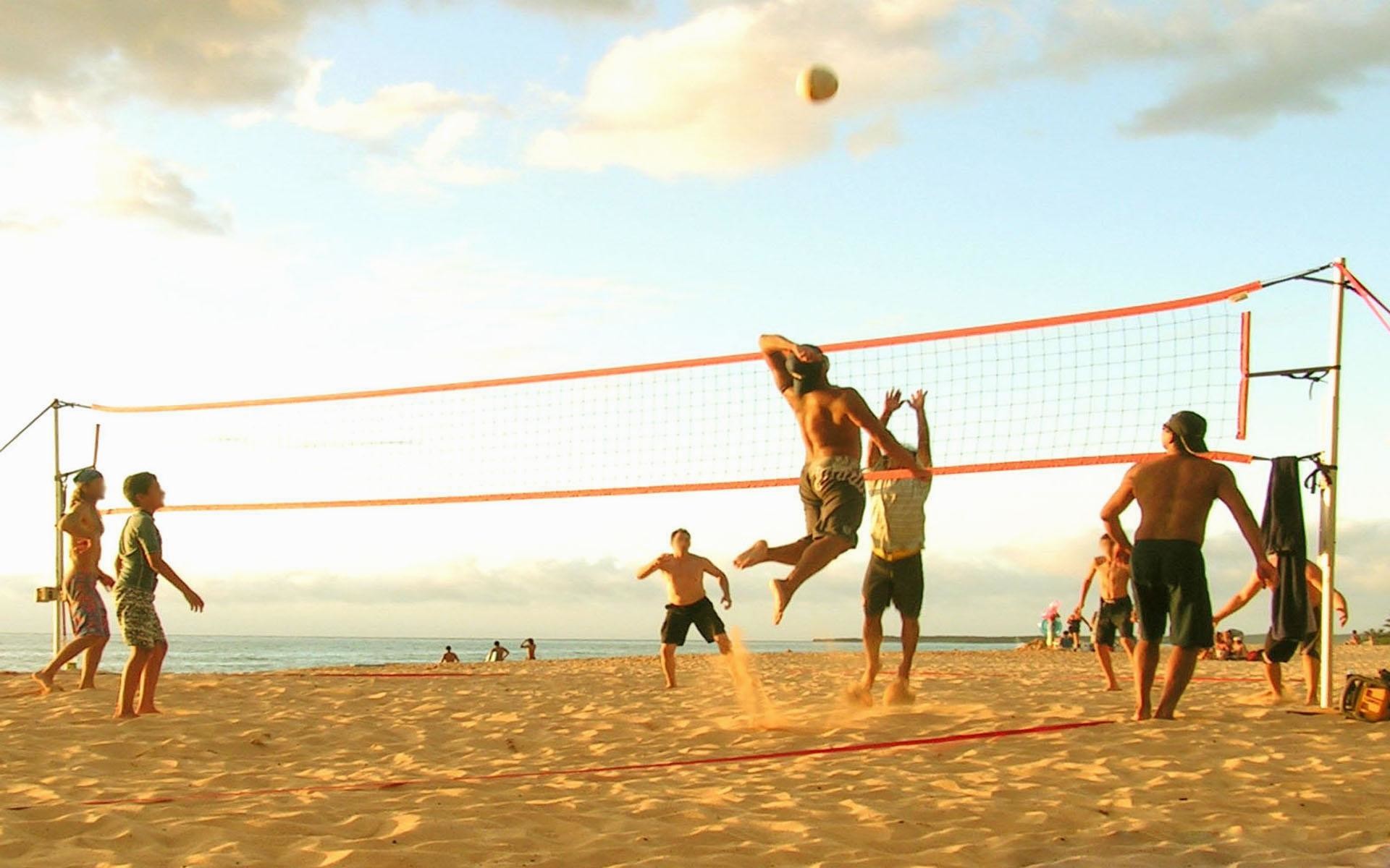 Beach Volleyball Summer Games Wallpaper 1920×1200