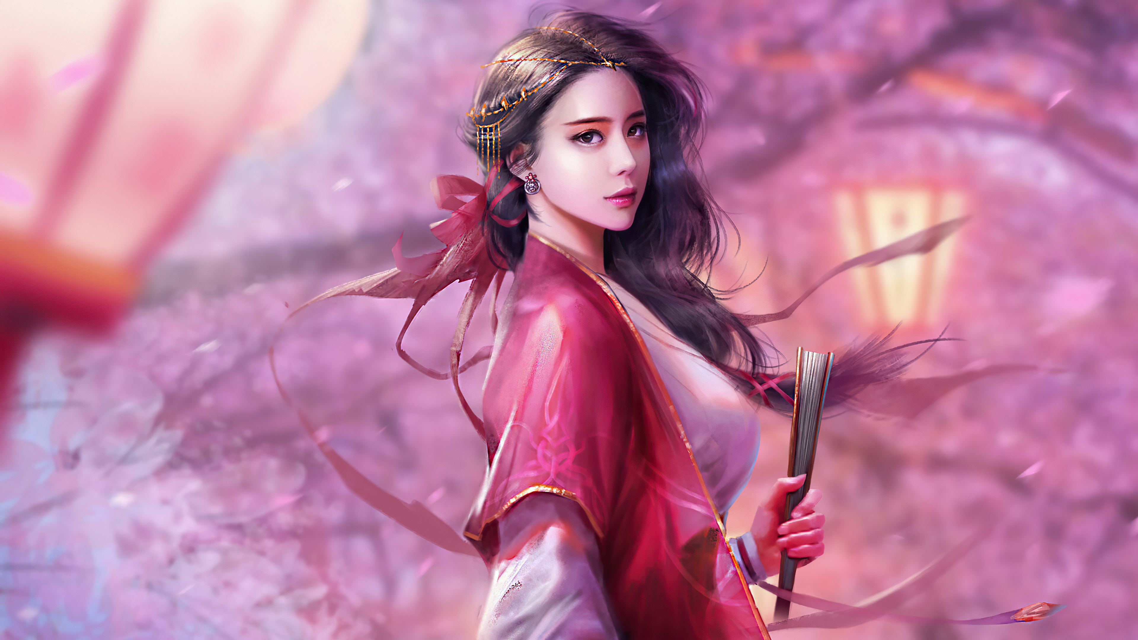 Fantasy Oriental 4k Ultra HD Wallpaper