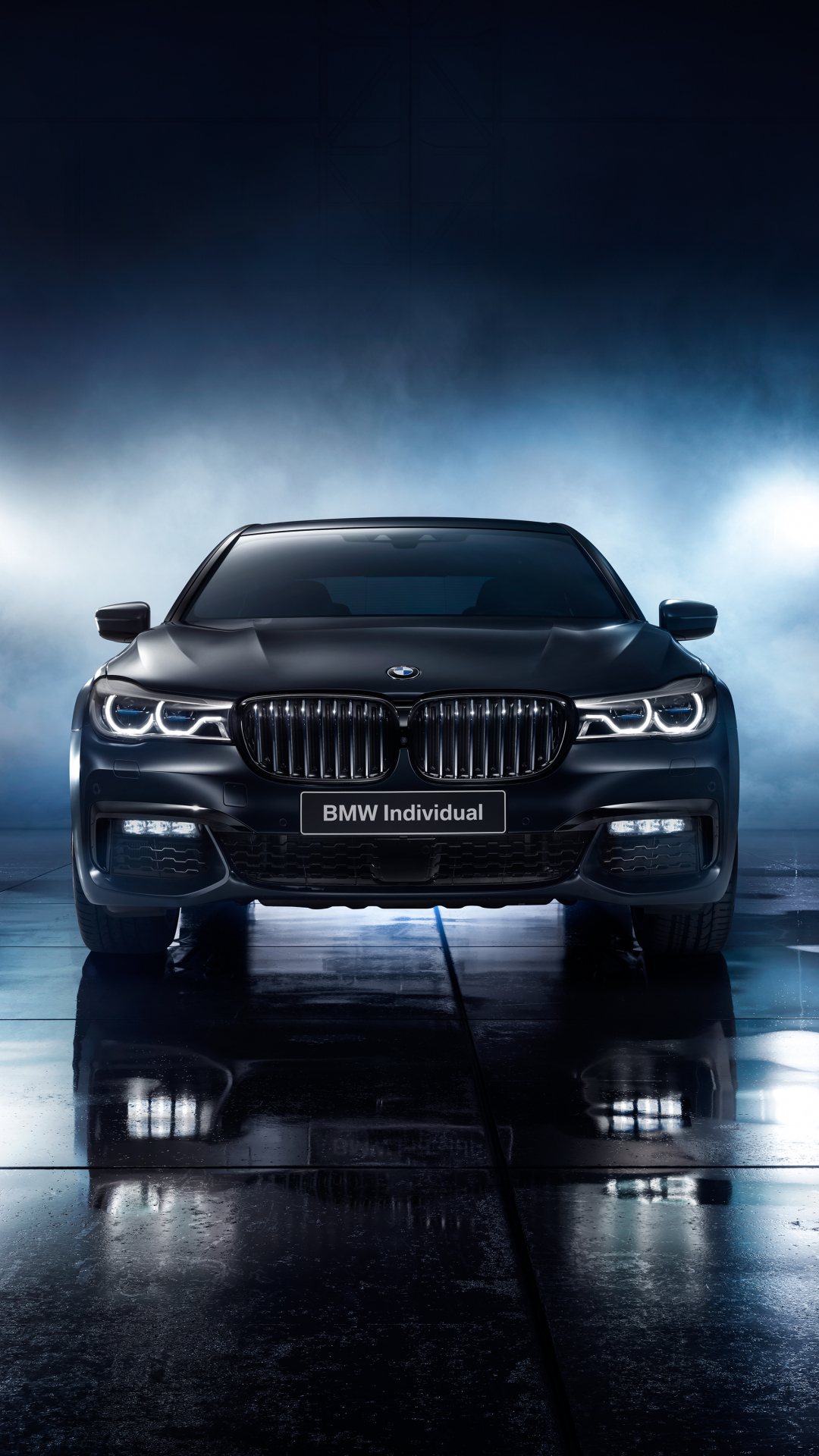 Download 1080x1920 Wallpaper Bmw 7 Series, Black Ice Edition, 2017 Car, 4k, Samsung Galaxy S4, S5, Note, Sony Xperia Z, Z1, Z2, Z3, Htc One, Lenovo Vibe, Google Pixel 2, One Plus