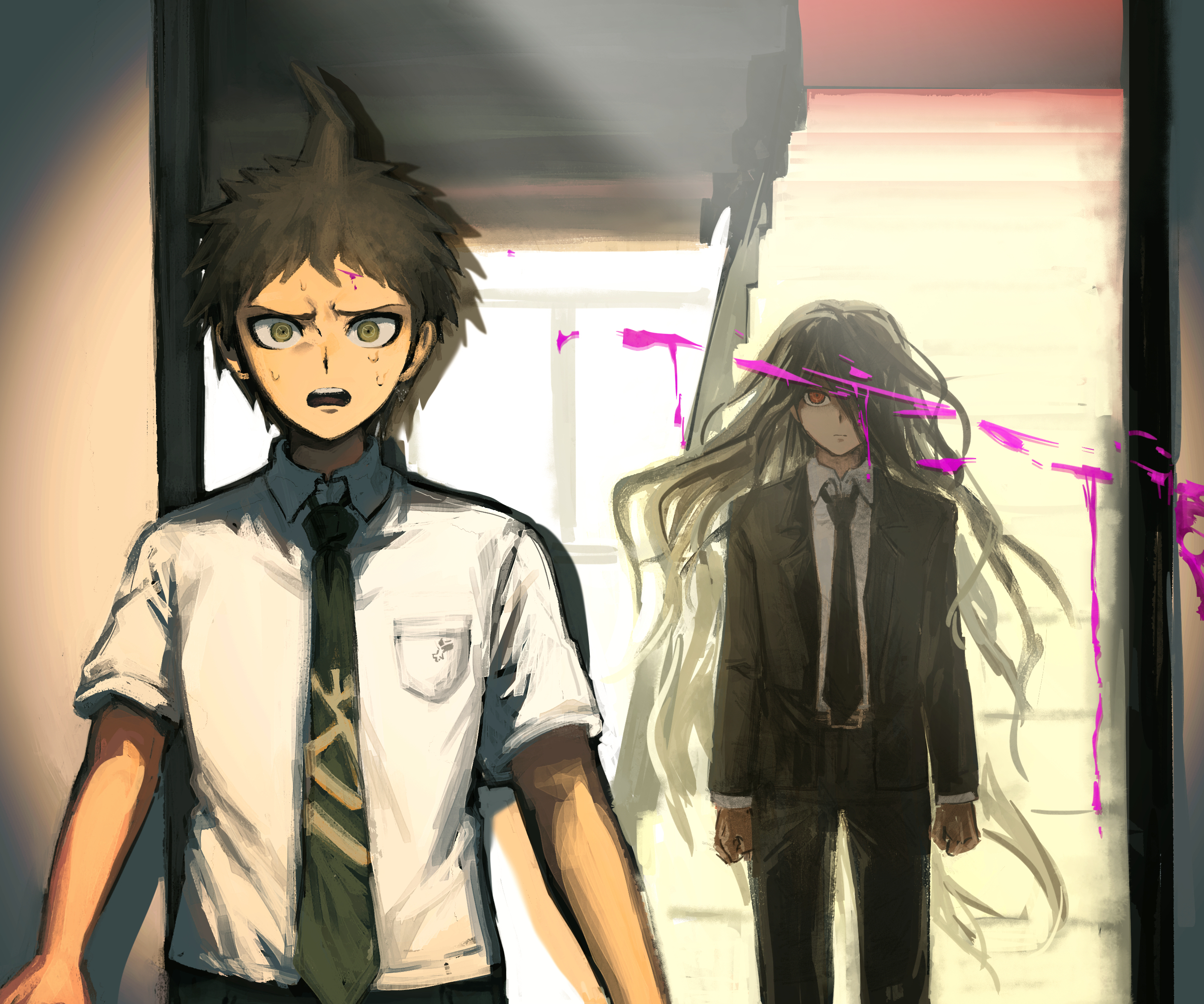 Hajime Hinata Video Game Danganronpa 2