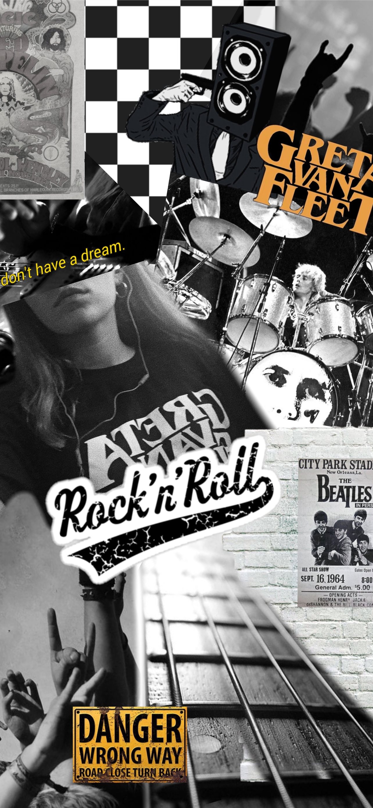 rock and roll iPhone Wallpaper Free Download