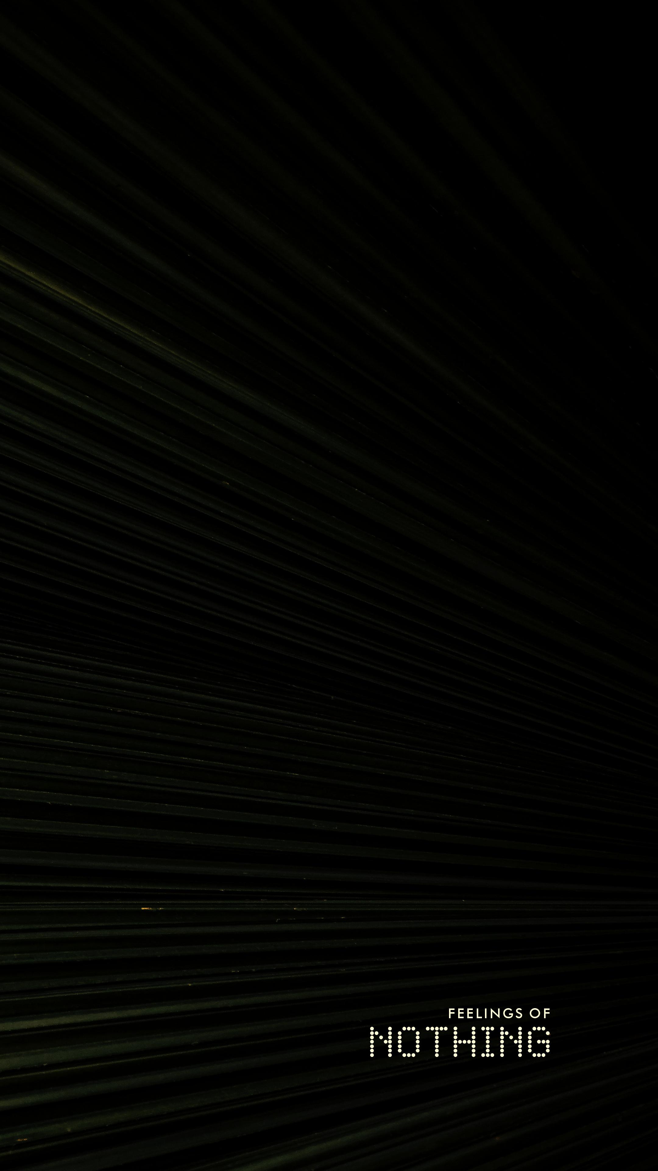 4K Feelings Of NOTHING True Black Wallpaper For AMOLED OLED (2160 X 3840 Px)