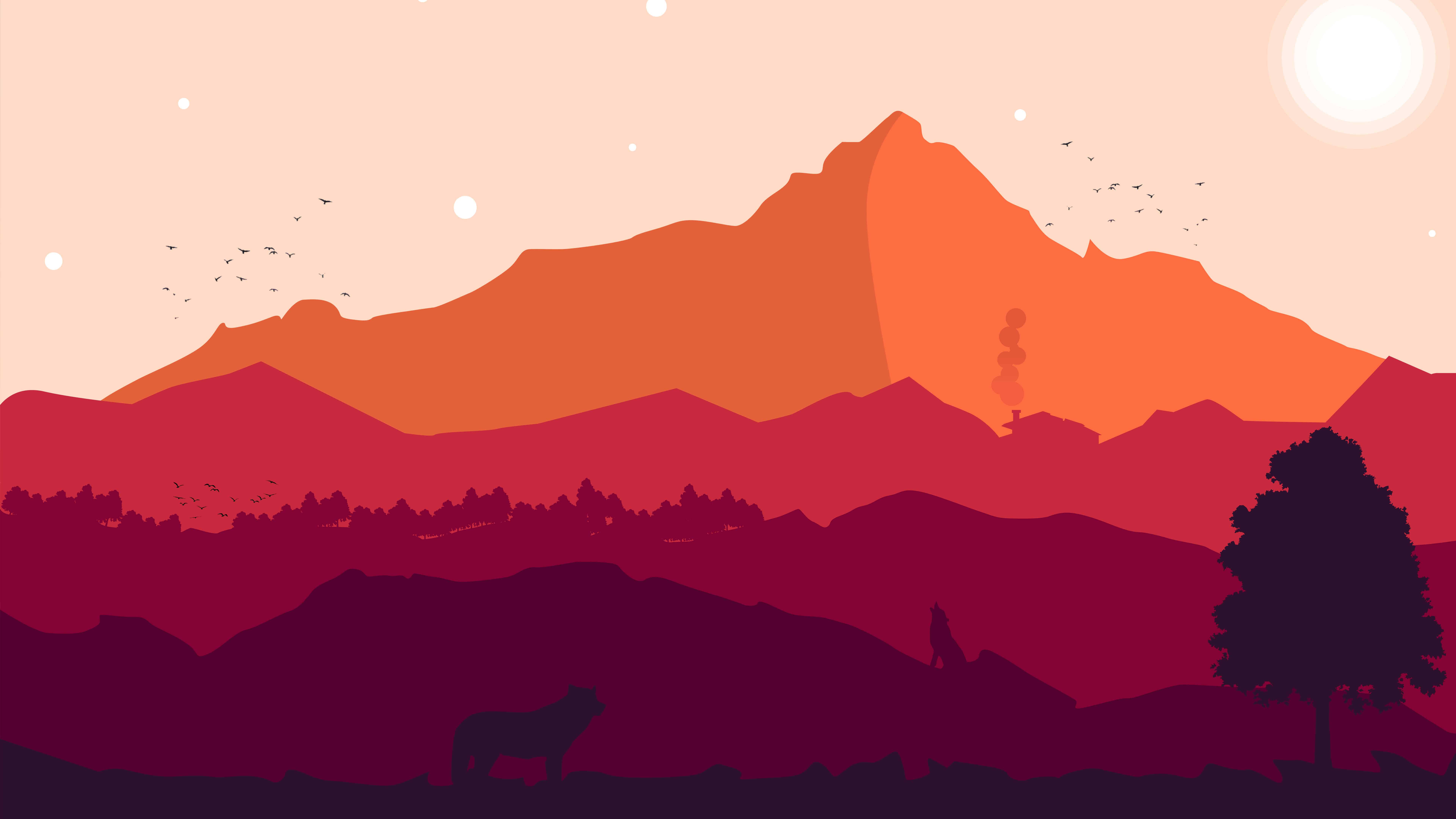 Firewatch UHD 8K Wallpaper
