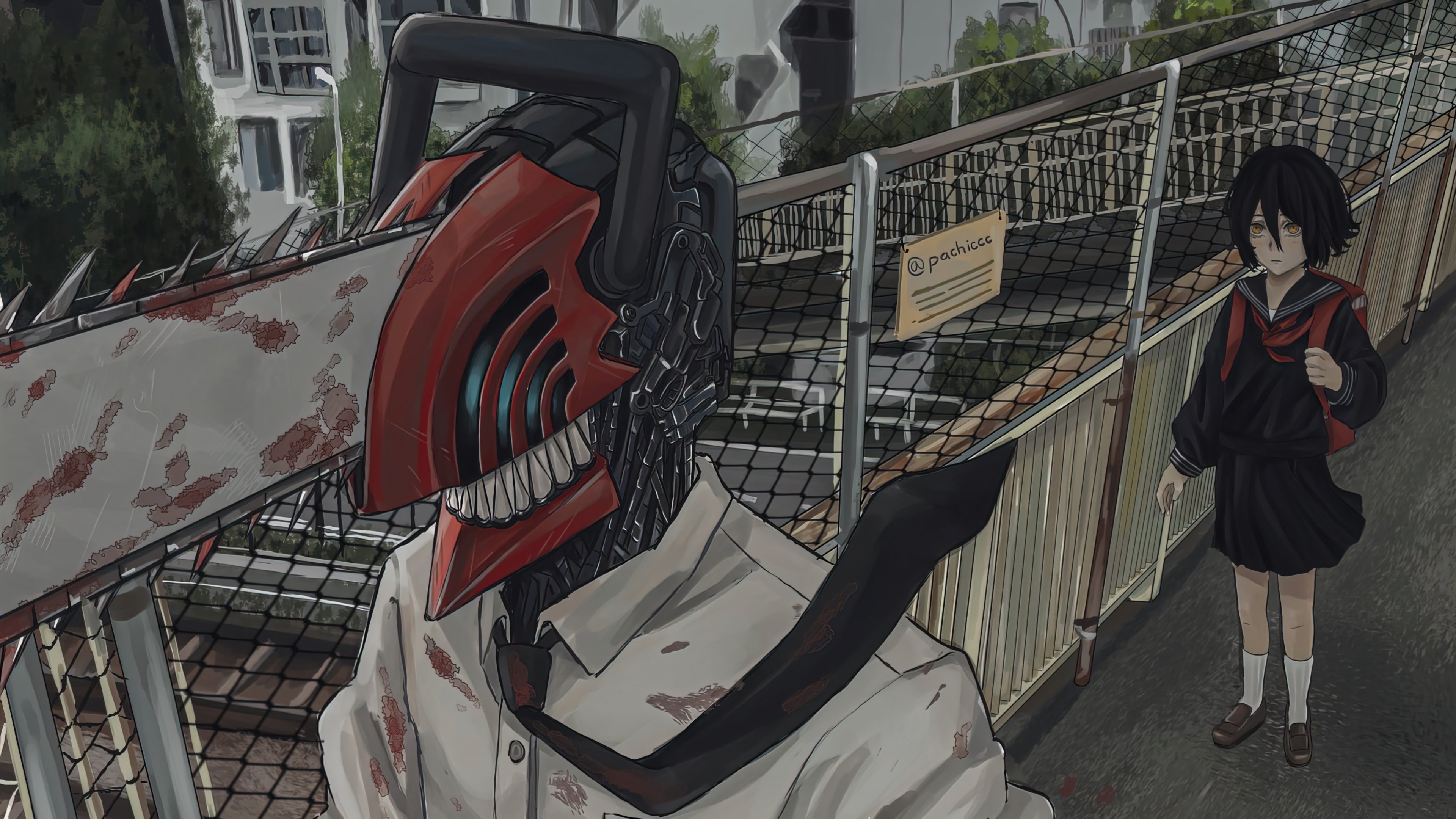 chainsaw man, anime, denji, 4k, pc Gallery HD Wallpaper