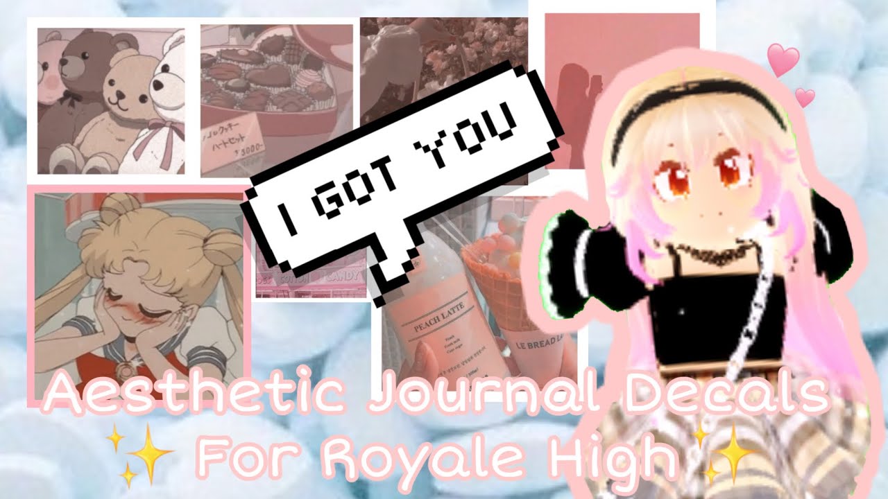 Aesthetic Journal Decals For Roblox Royale High.. Giveaway Winner