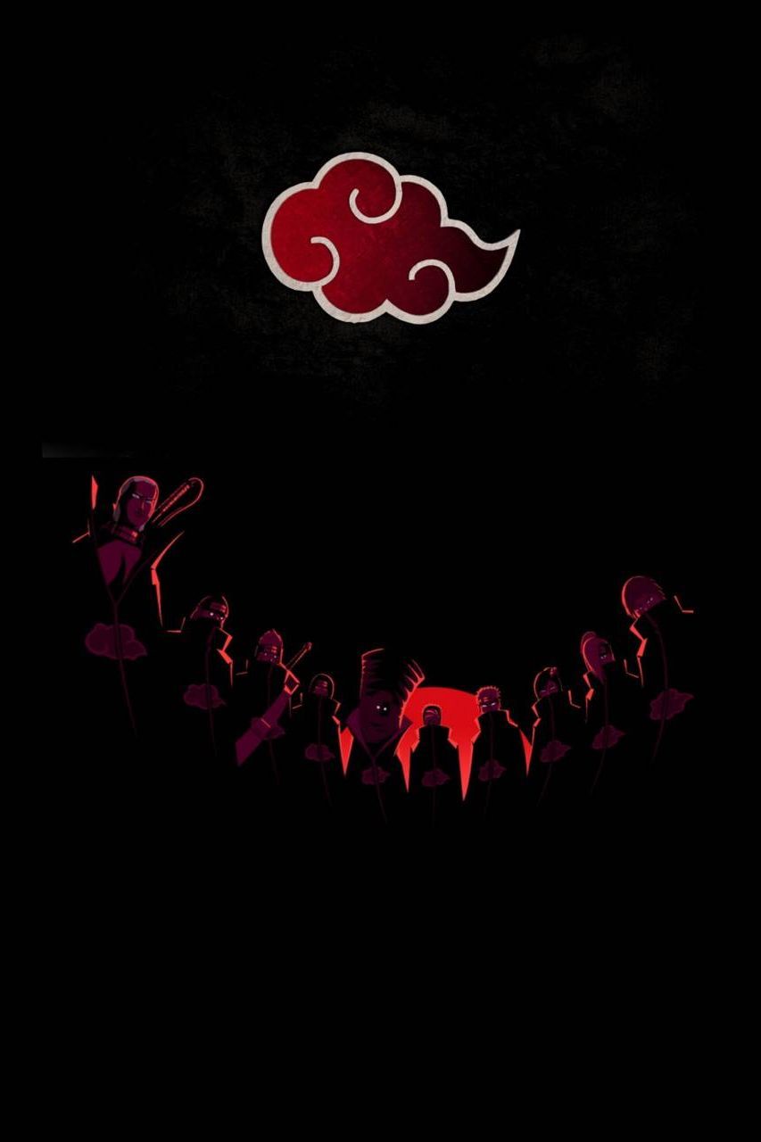 Android wallpaper anime, Akatsuki
