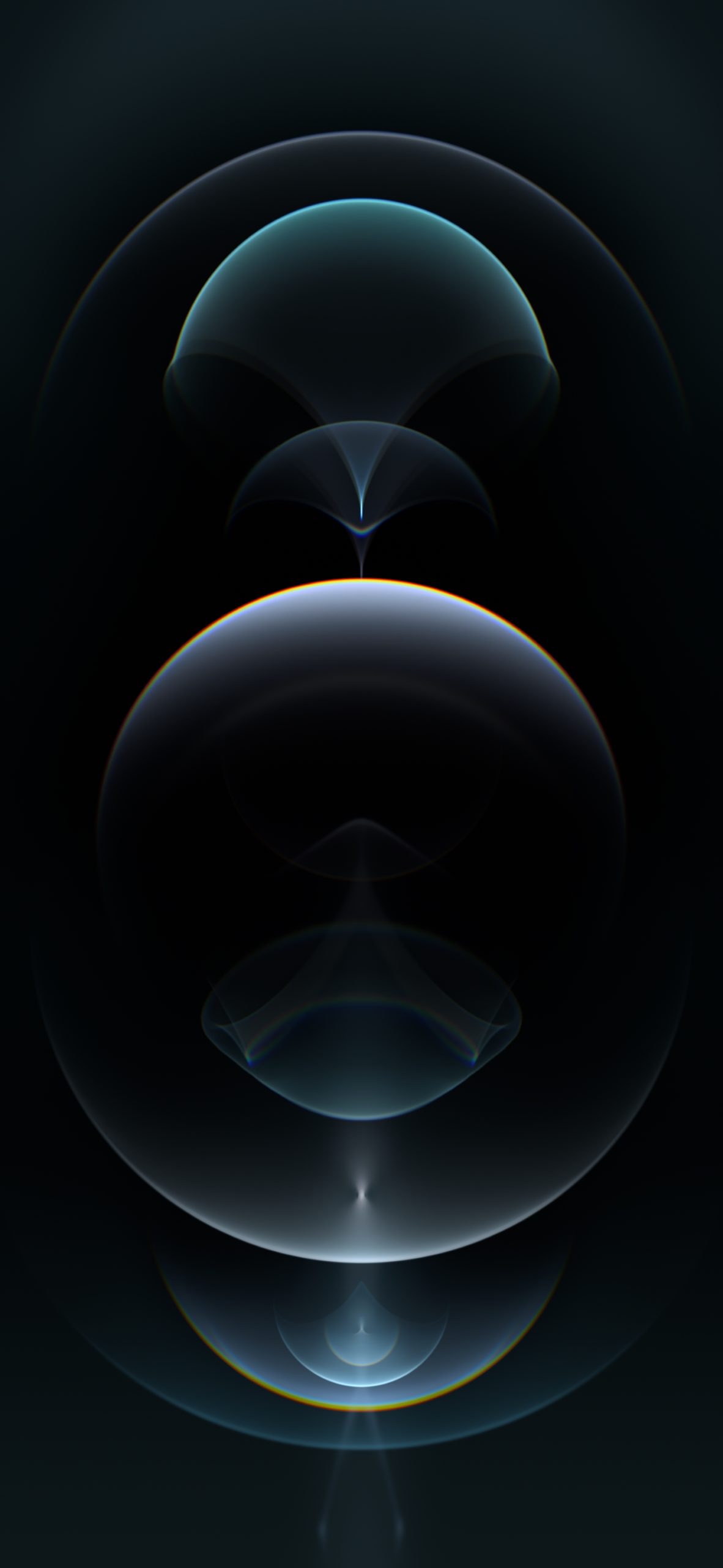 IPhone 12 Pro Wallpaper Dark Silver