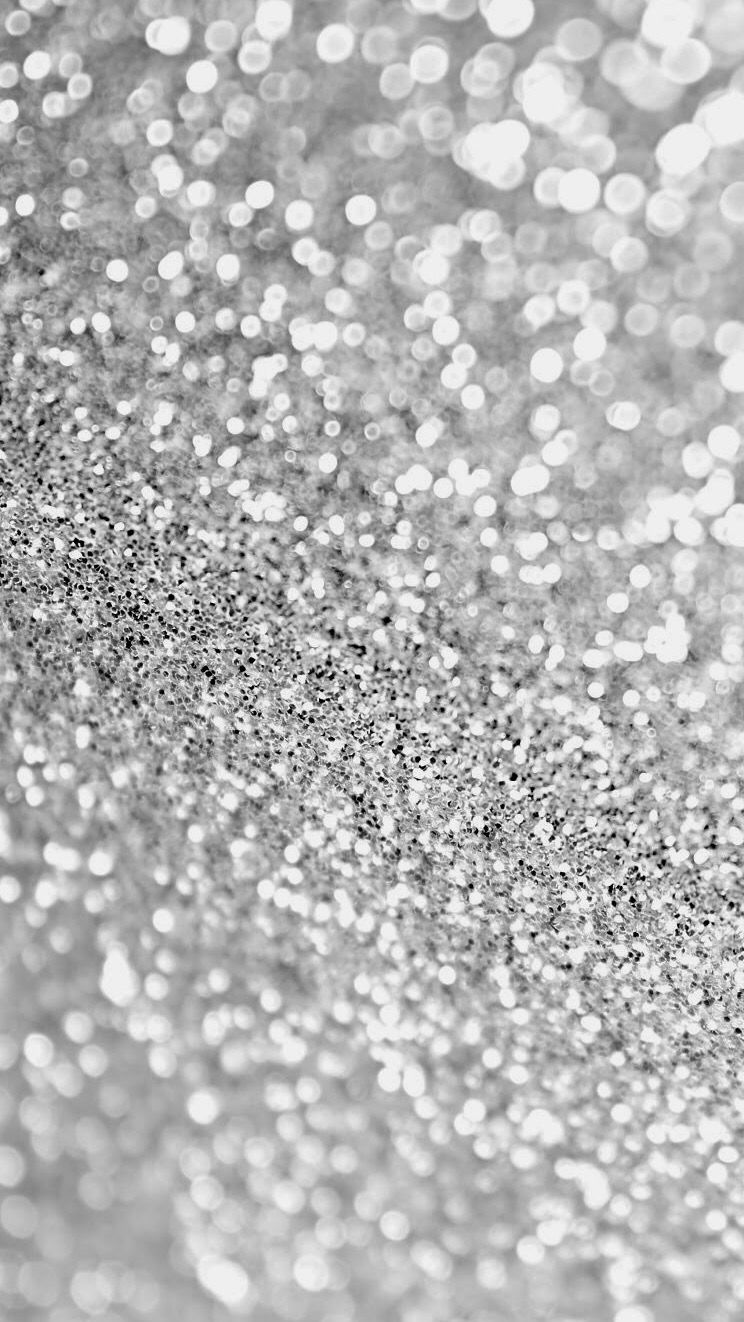 Silver Glitter Wallpaper