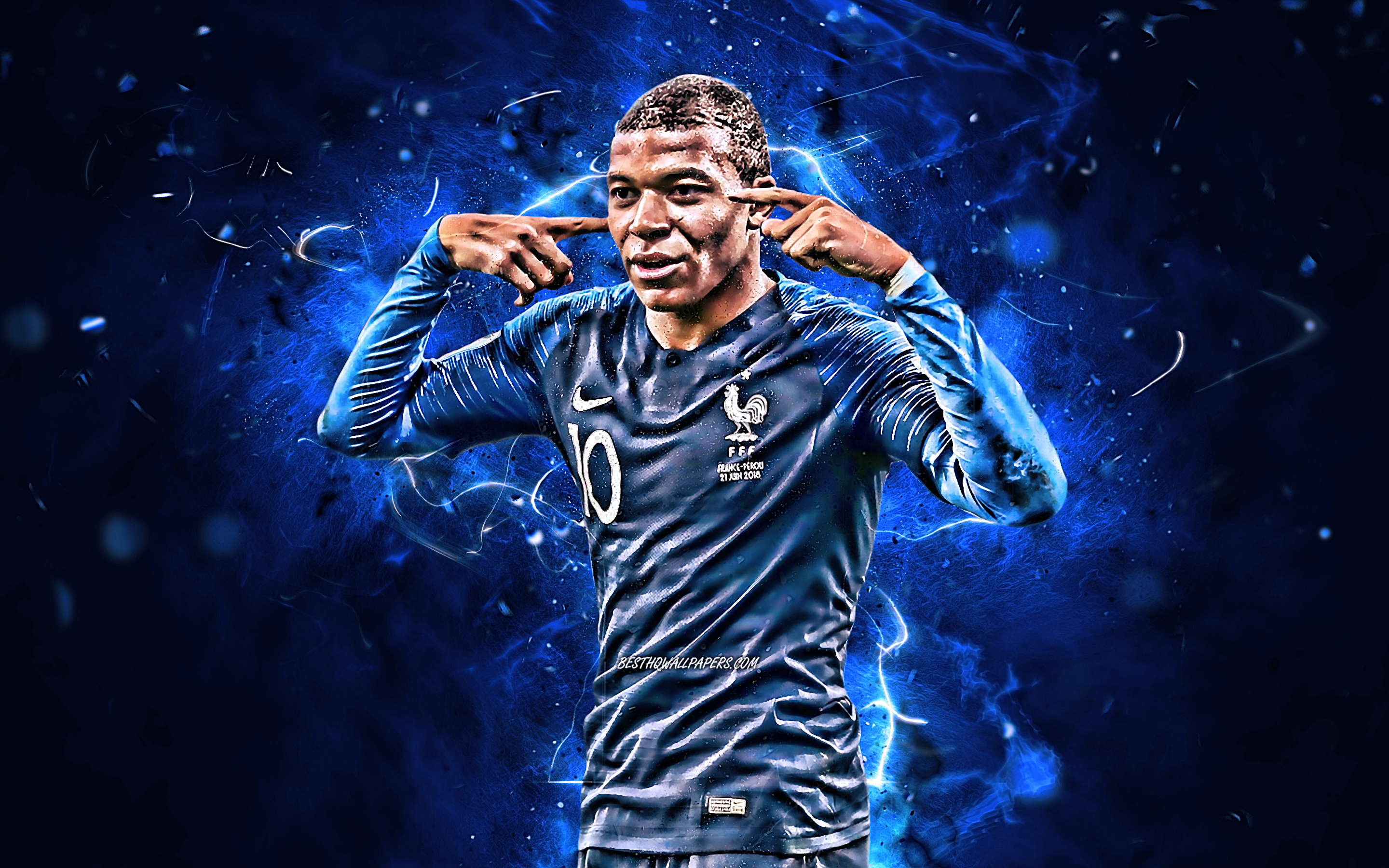 French Kylian Mbappe Soccer Wallpapers