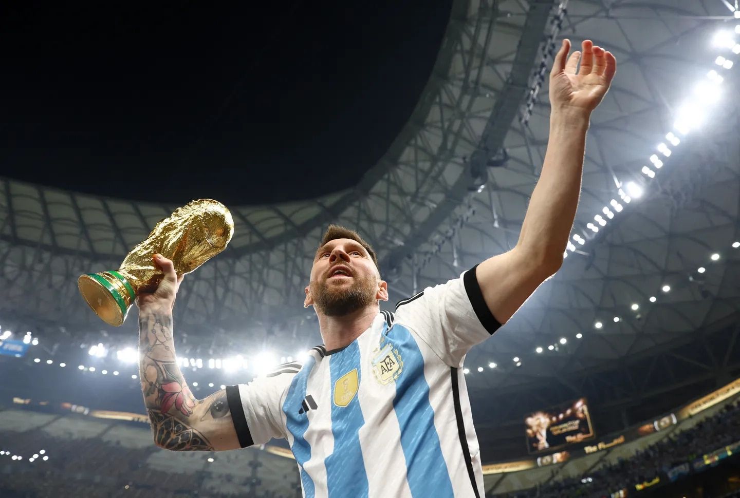 Fondos de pantalla de Messi Campeon del Mundo