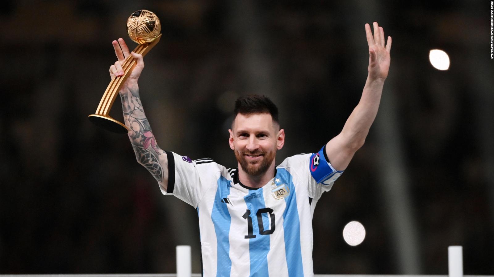 La sonrisa de Messi: las imágenes históricas de la final del Mundial de Qatar 2022