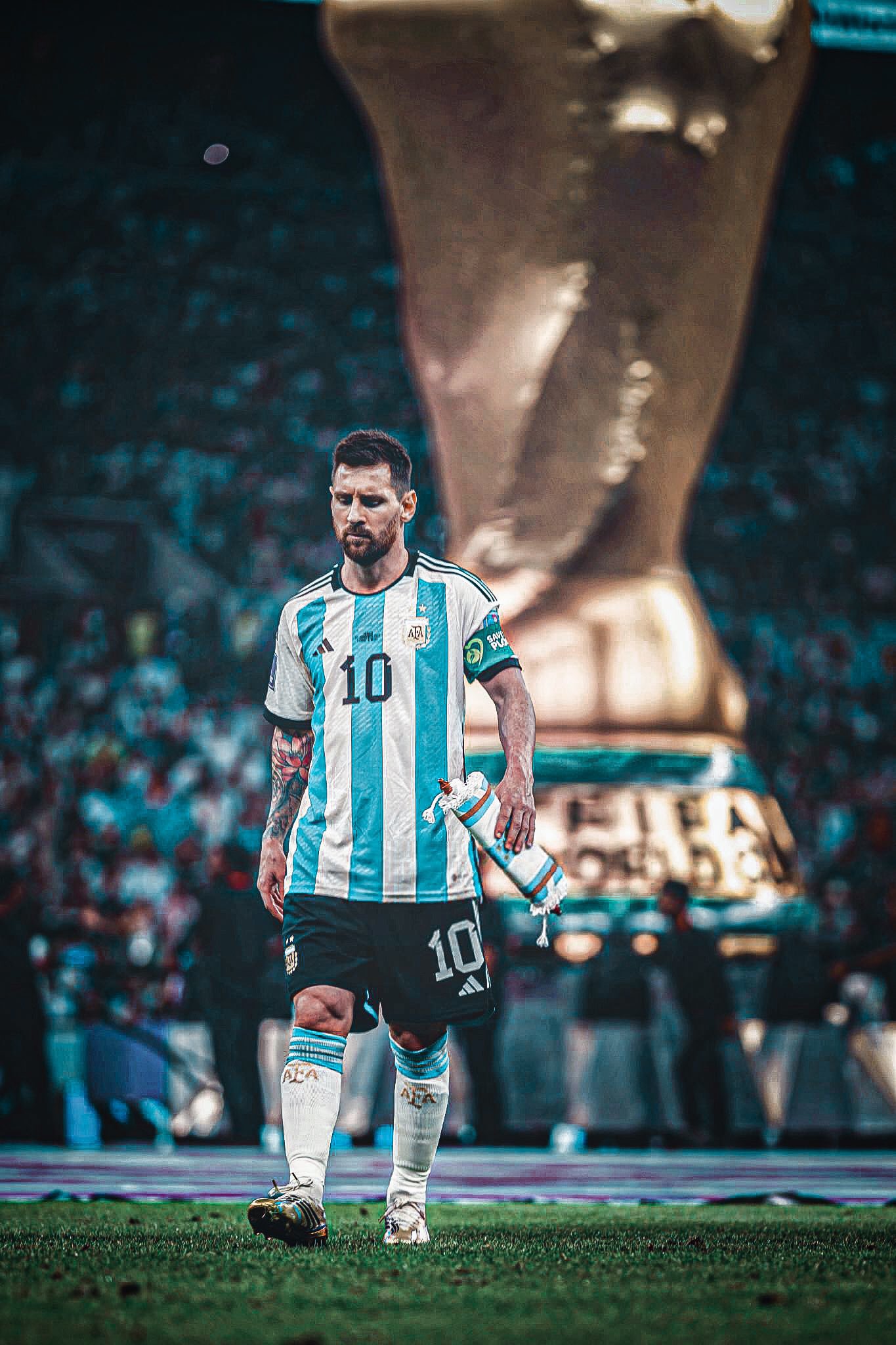 MC is Sunday, December 18th in Qatar. Today is the biggest match in the history of football. Today is Messi's second and final chance at doing the impossible