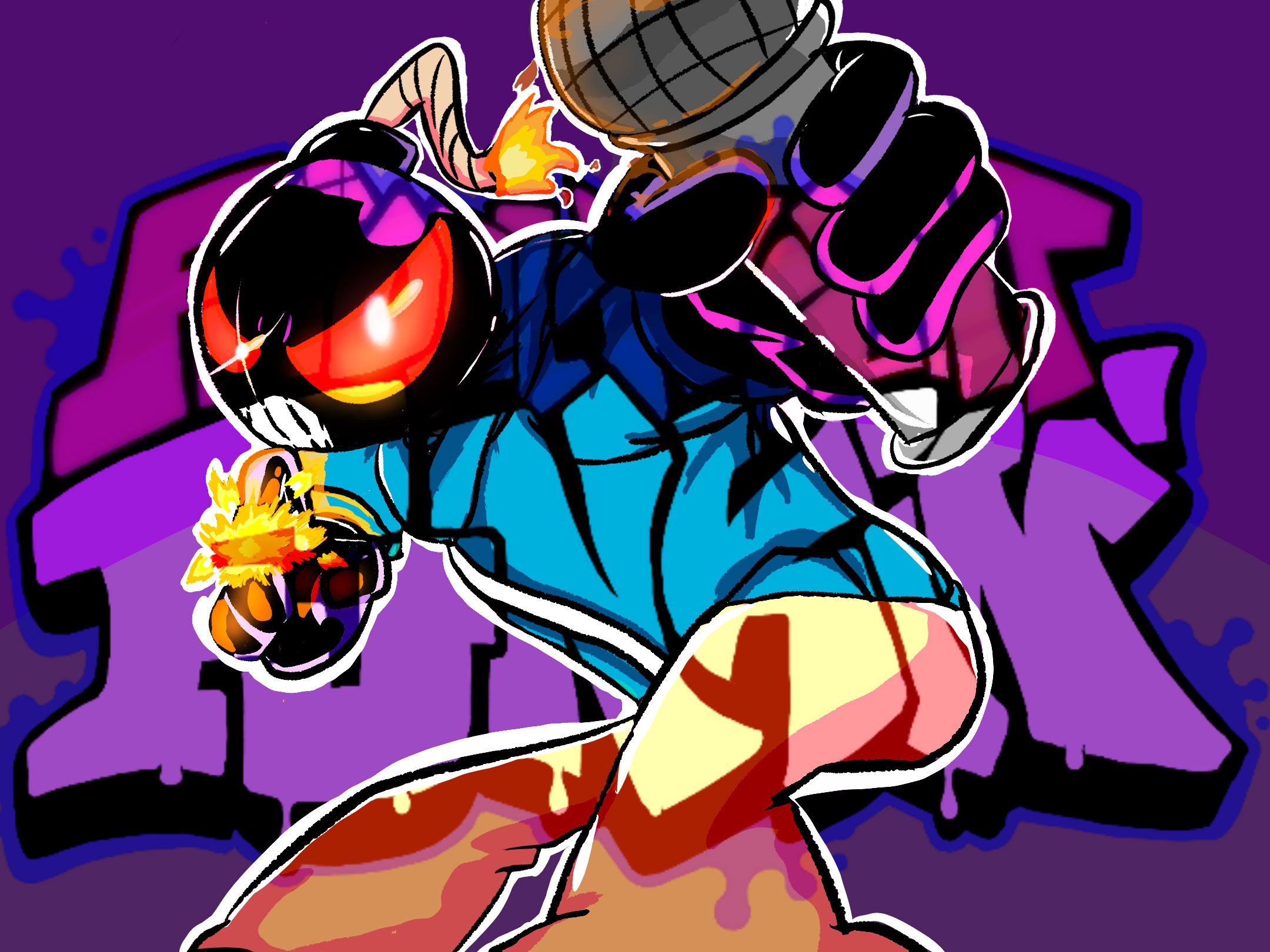 Friday Night Funkin Stage Background