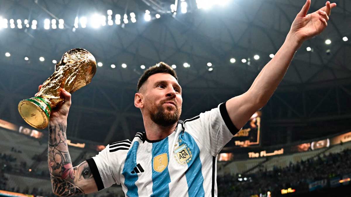 Fondos de pantalla de Messi Campeon del Mundo