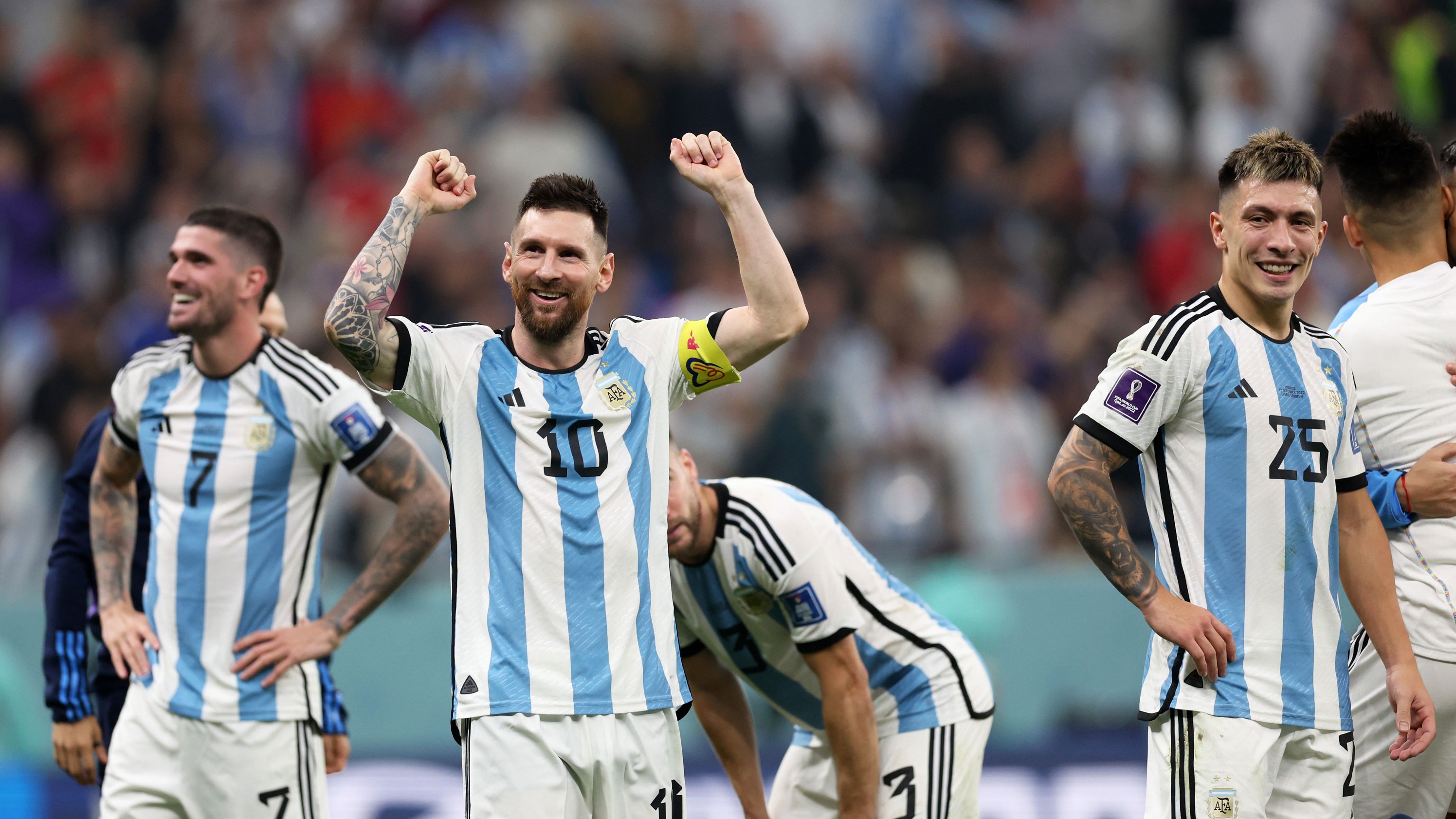 Argentina y Messi son campeones de la Copa del Mundo de Qatar 2022!