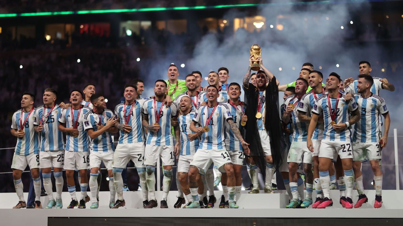 La gloria mundialista de Argentina se construyó en Europa mientras las ligas sudamericanas pierden importancia