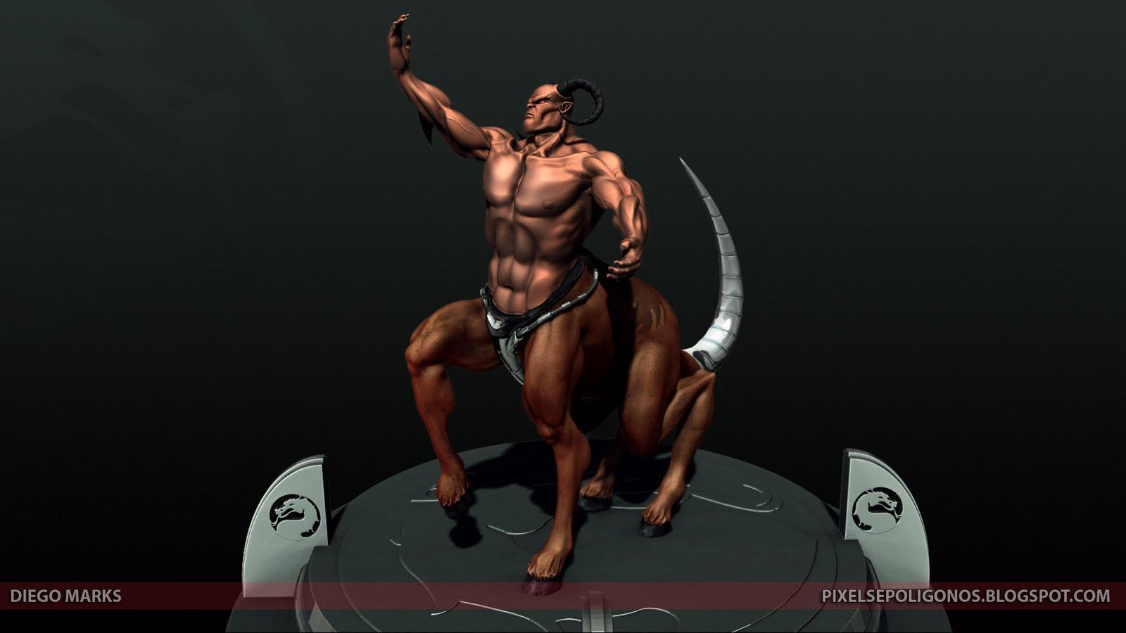 Motaro 3D from MK9 Kombat Online