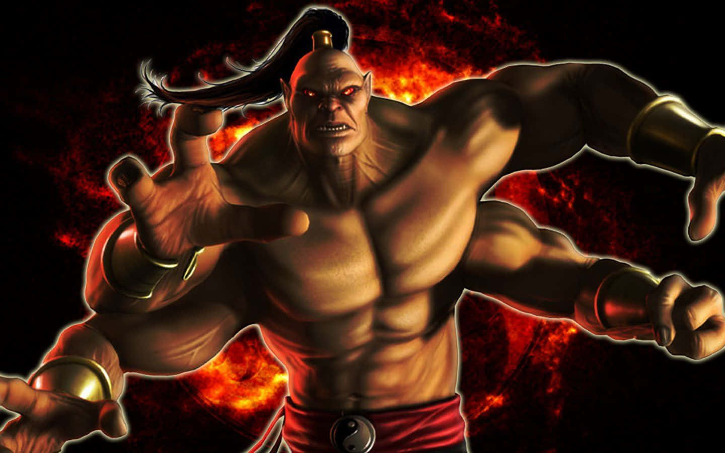 Download Mortal Kombat Goro 1440 X 900 Wallpaper