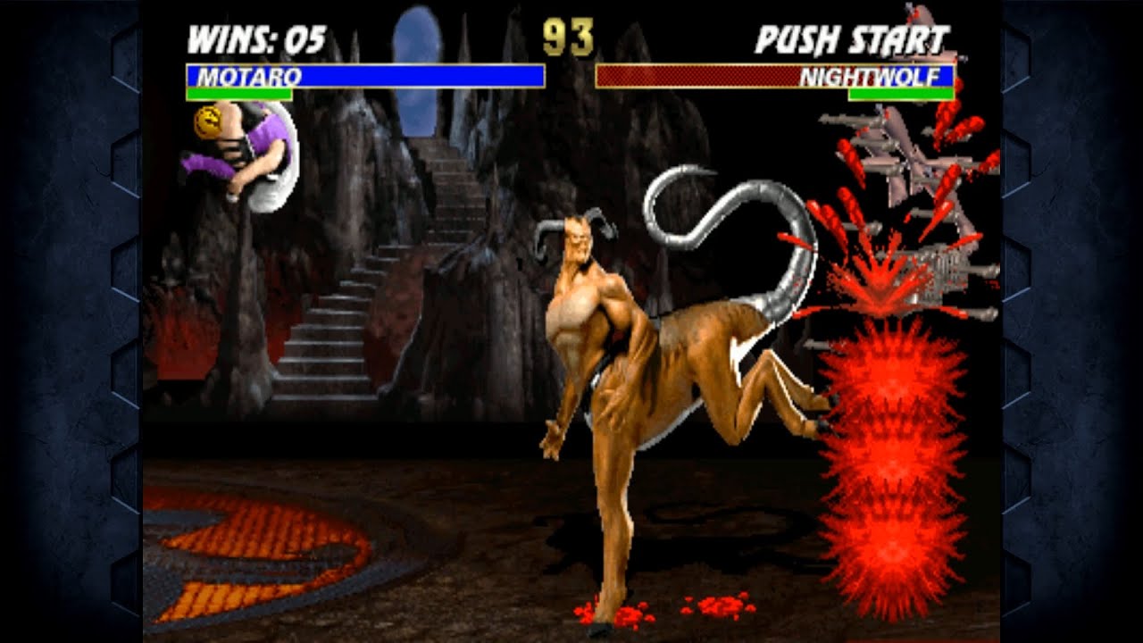 Motaro Playthrough Mortal Kombat 3 Cup Edition