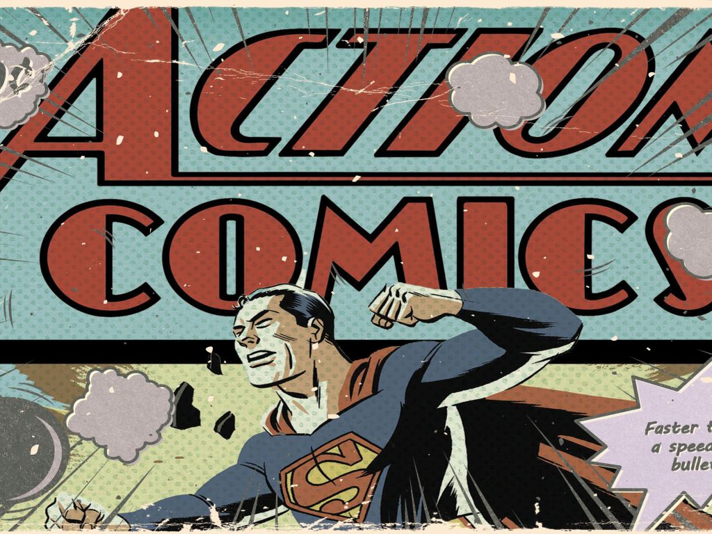 Vintage Comic Book wallpaper in 1024x768 resolution