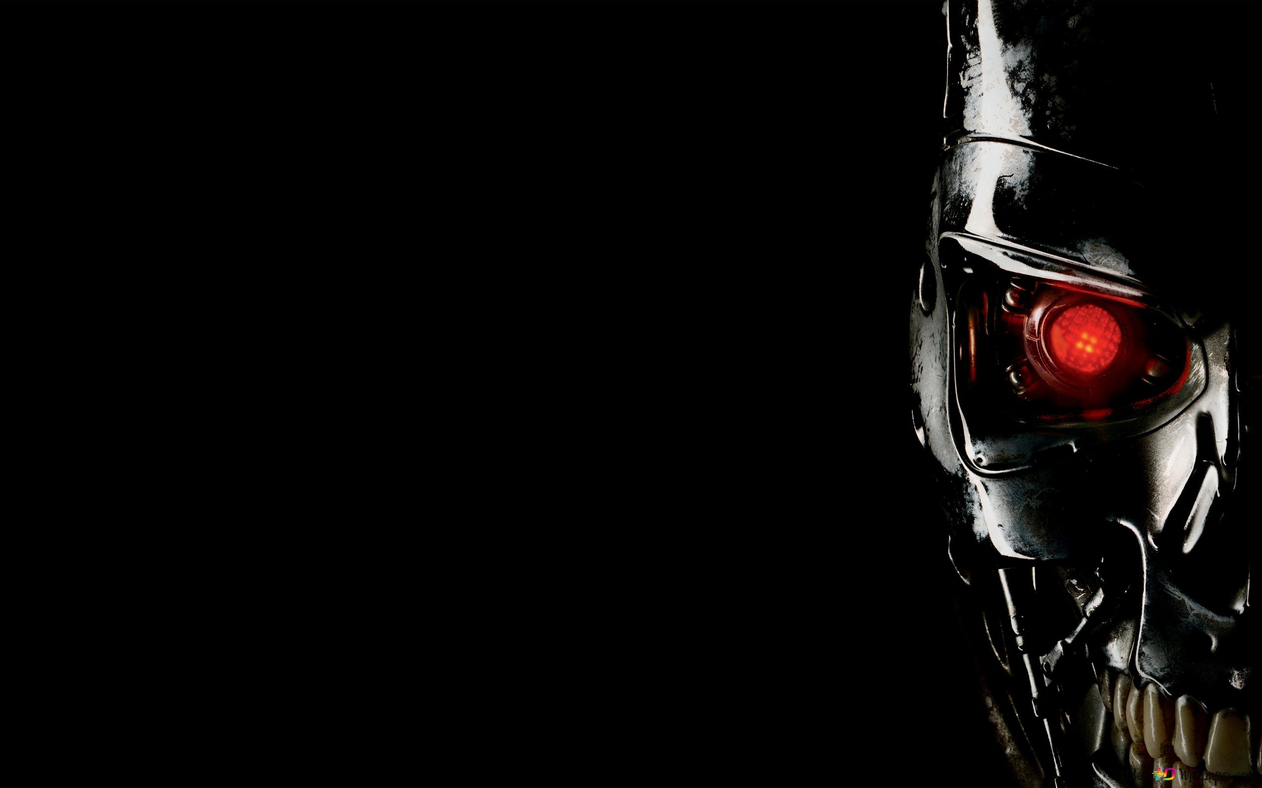 Terminator Genisys eyed robot 4K wallpaper download