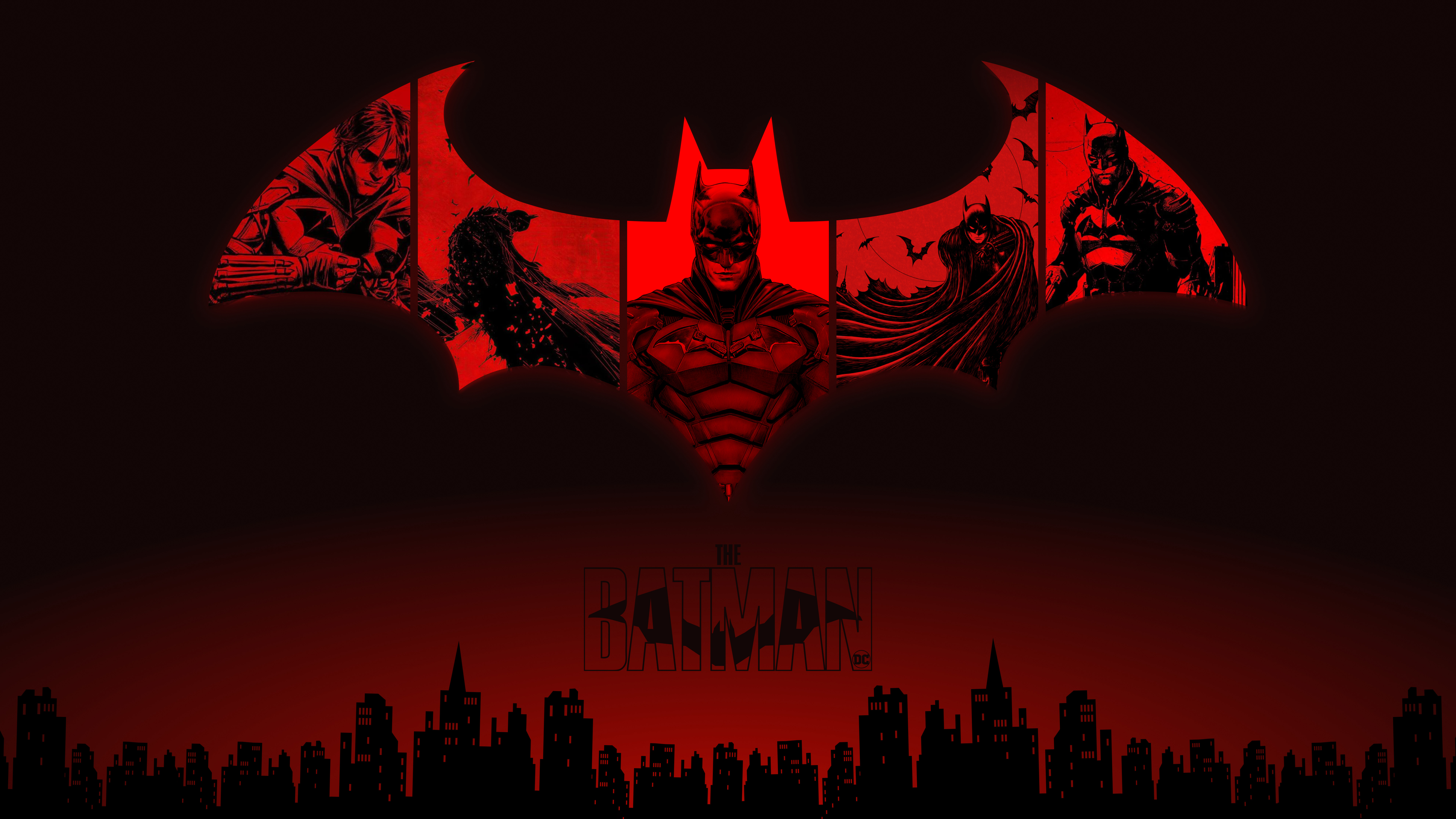 Batman Red Hood Minimal Artwork 4K 8K Wallpapers, HD Wallpapers
