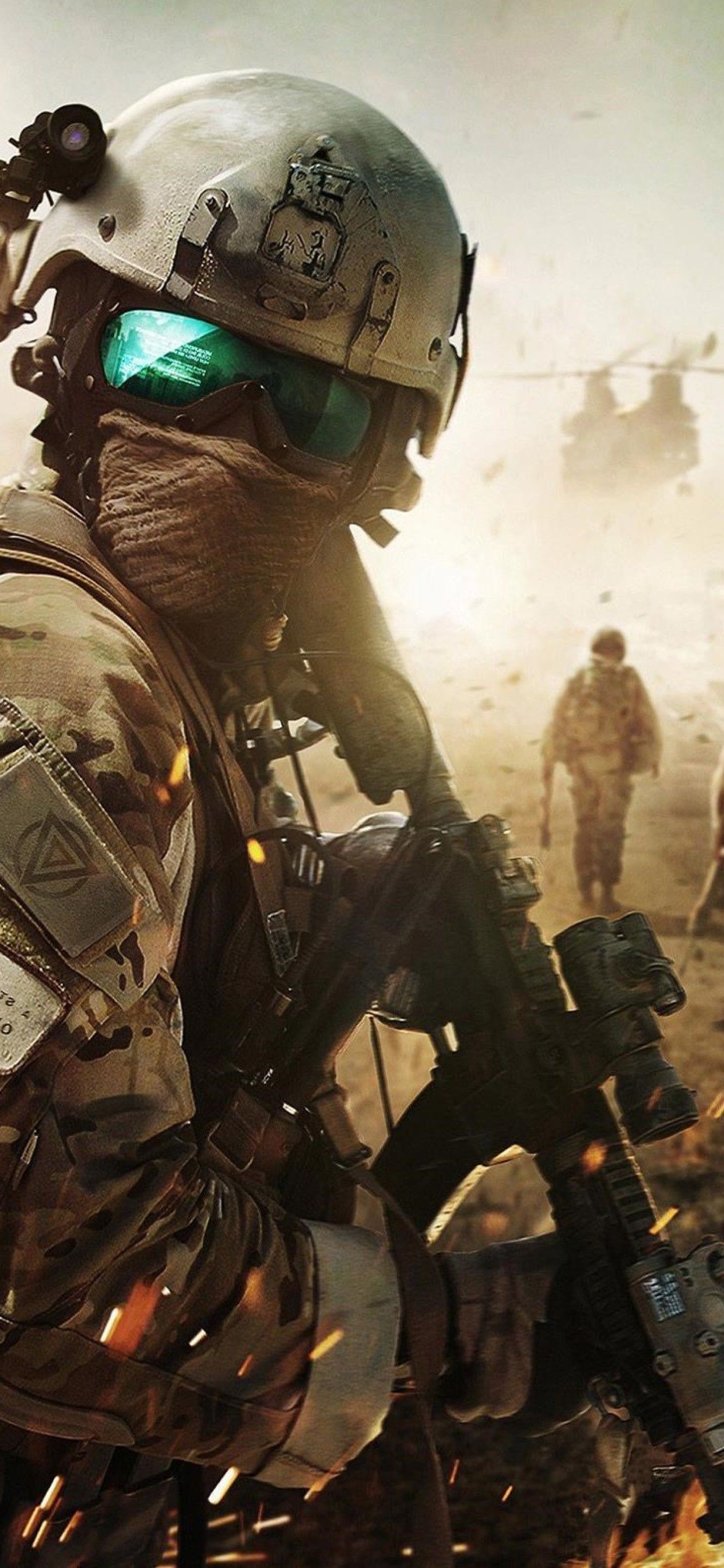 Soldier iPhone Wallpaper