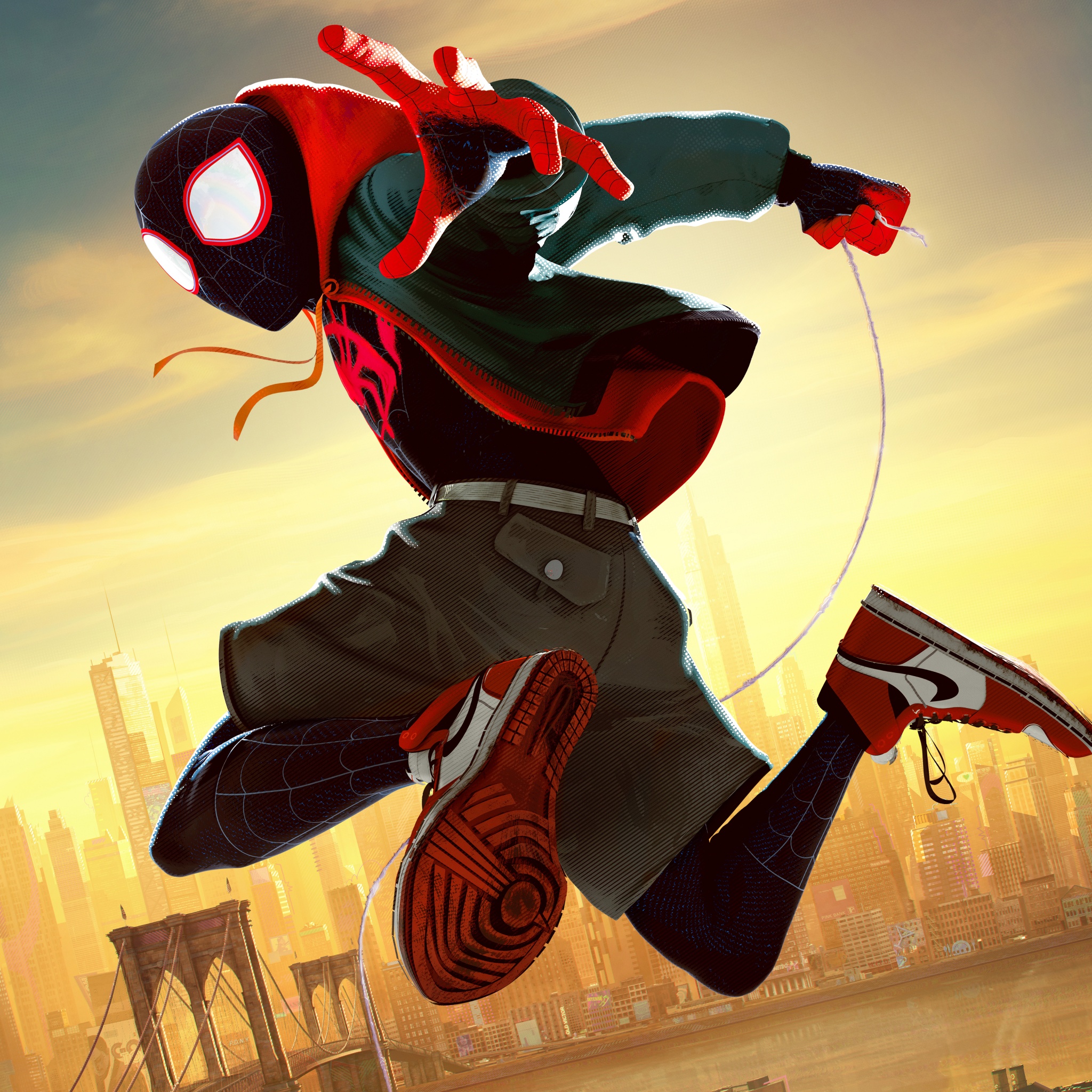 Miles Morales Wallpaper 4K, Movies