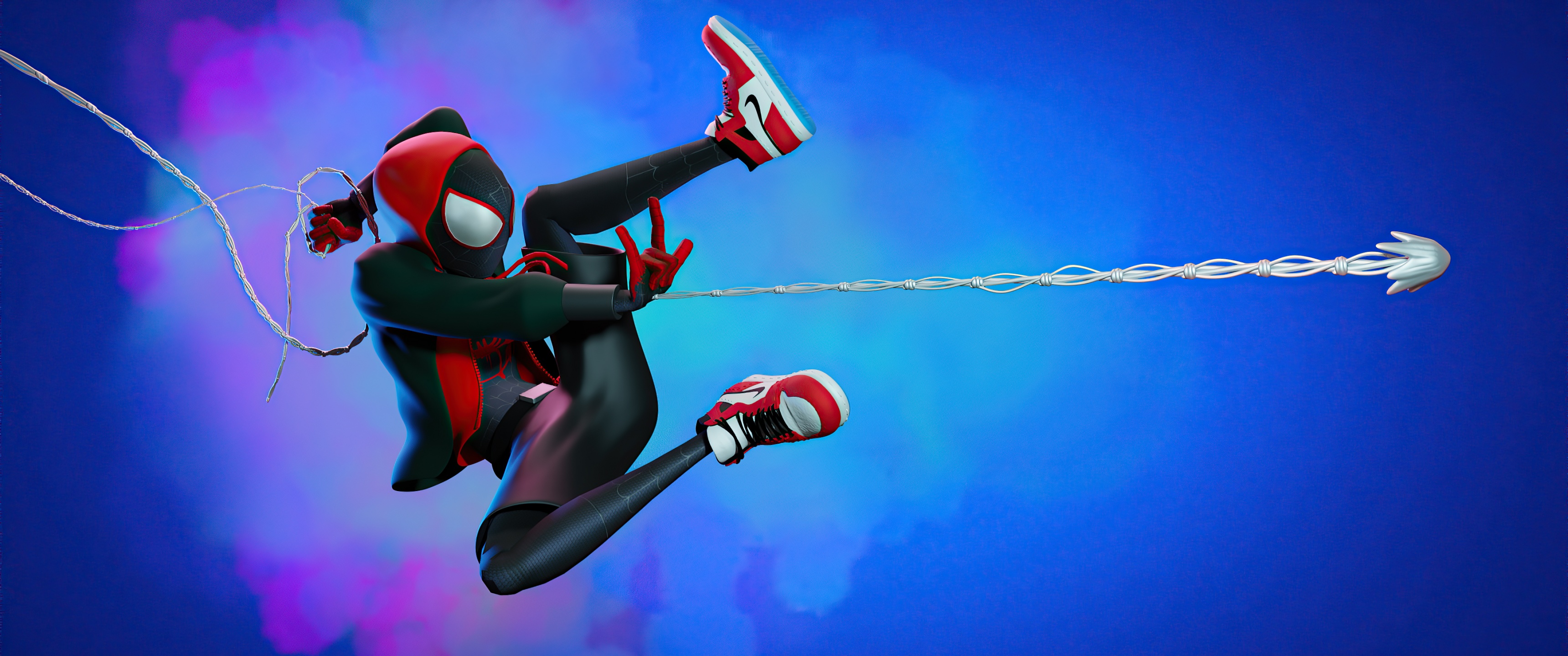 Miles Morales Spider Man Fan Art 4K