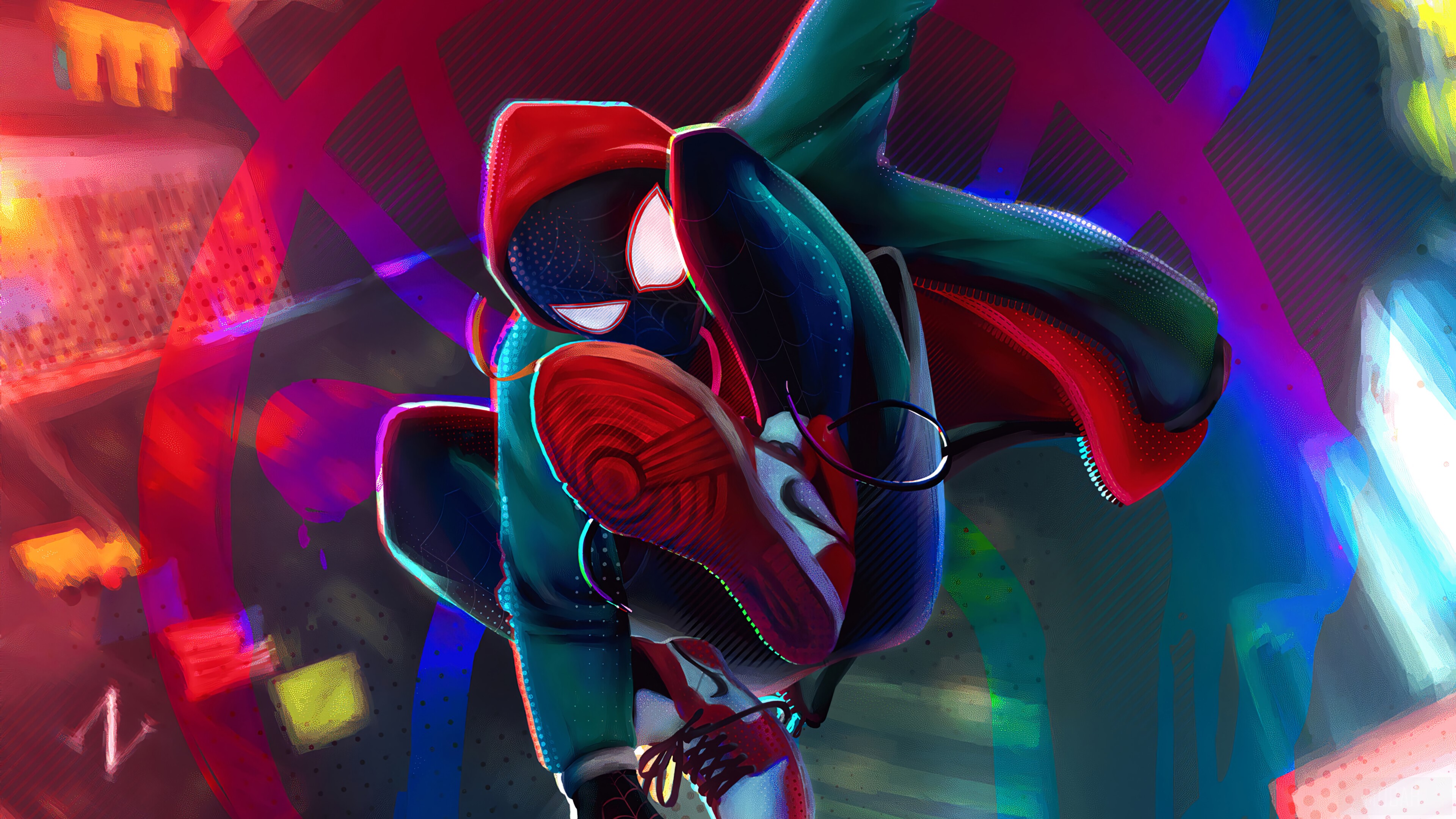 Miles Morales 1080P, 2k, 4k HD wallpaper, background free download