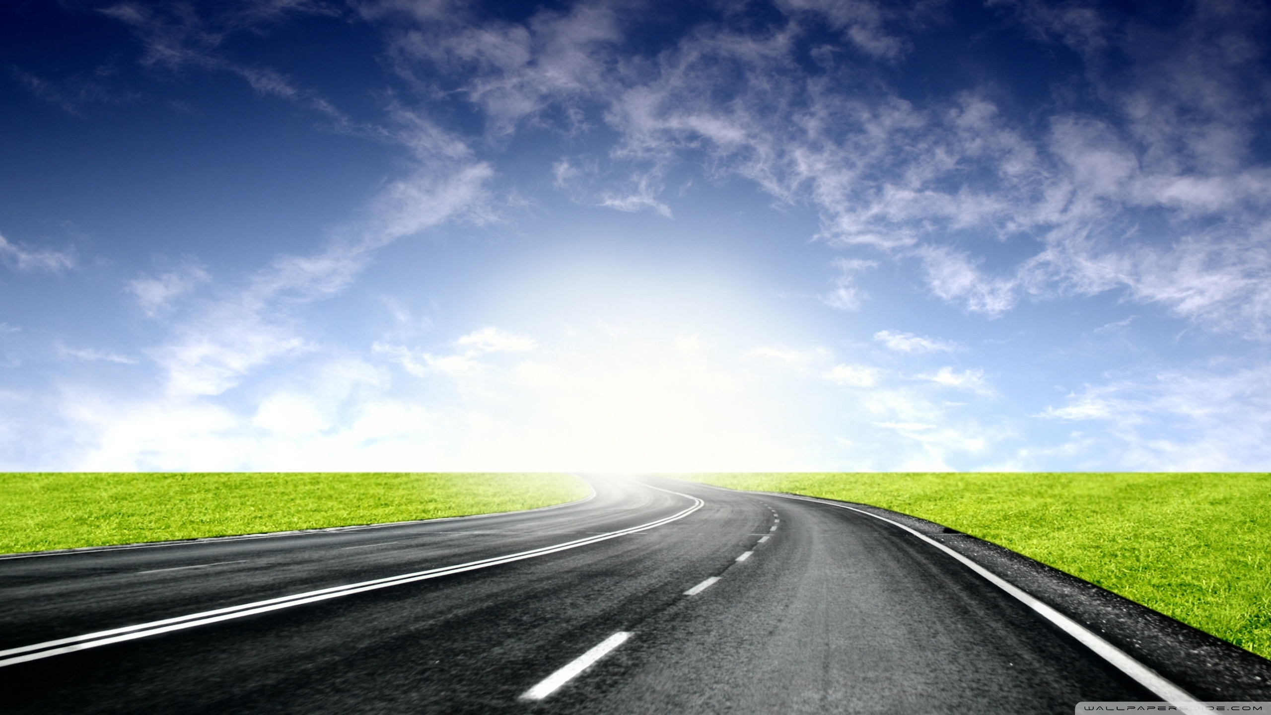 Road Summer Ultra HD Desktop Background Wallpaper for: Multi Display, Dual Monitor