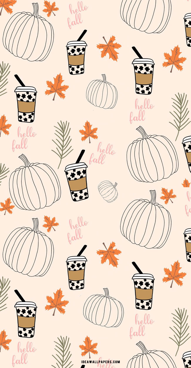 Pumpkin Wallpaper Ideas, Hello Fall Wallpaper