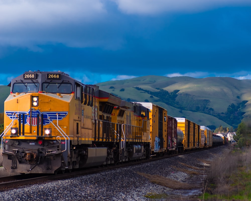 Freight Train Picture. Download Free Image