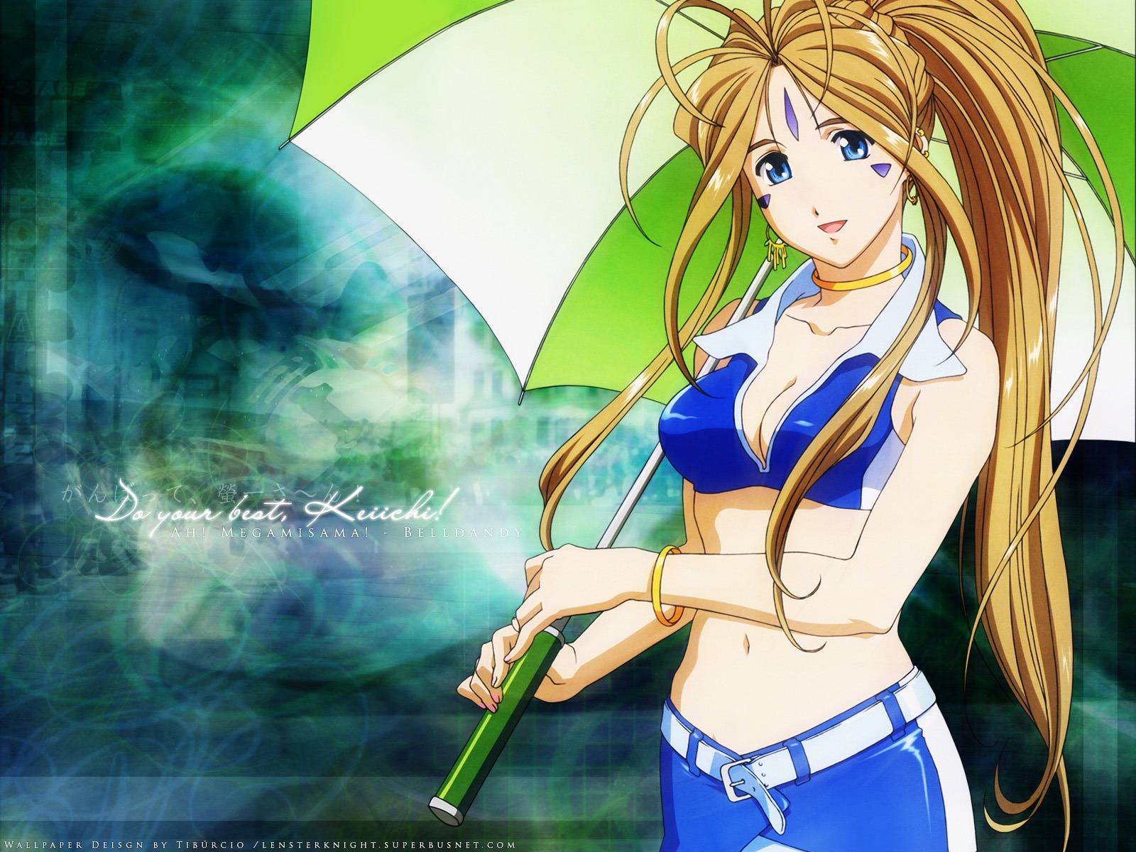 Ah My Goddess Megami Sama Belldandy Cute Cartoon Characters Wallpaper