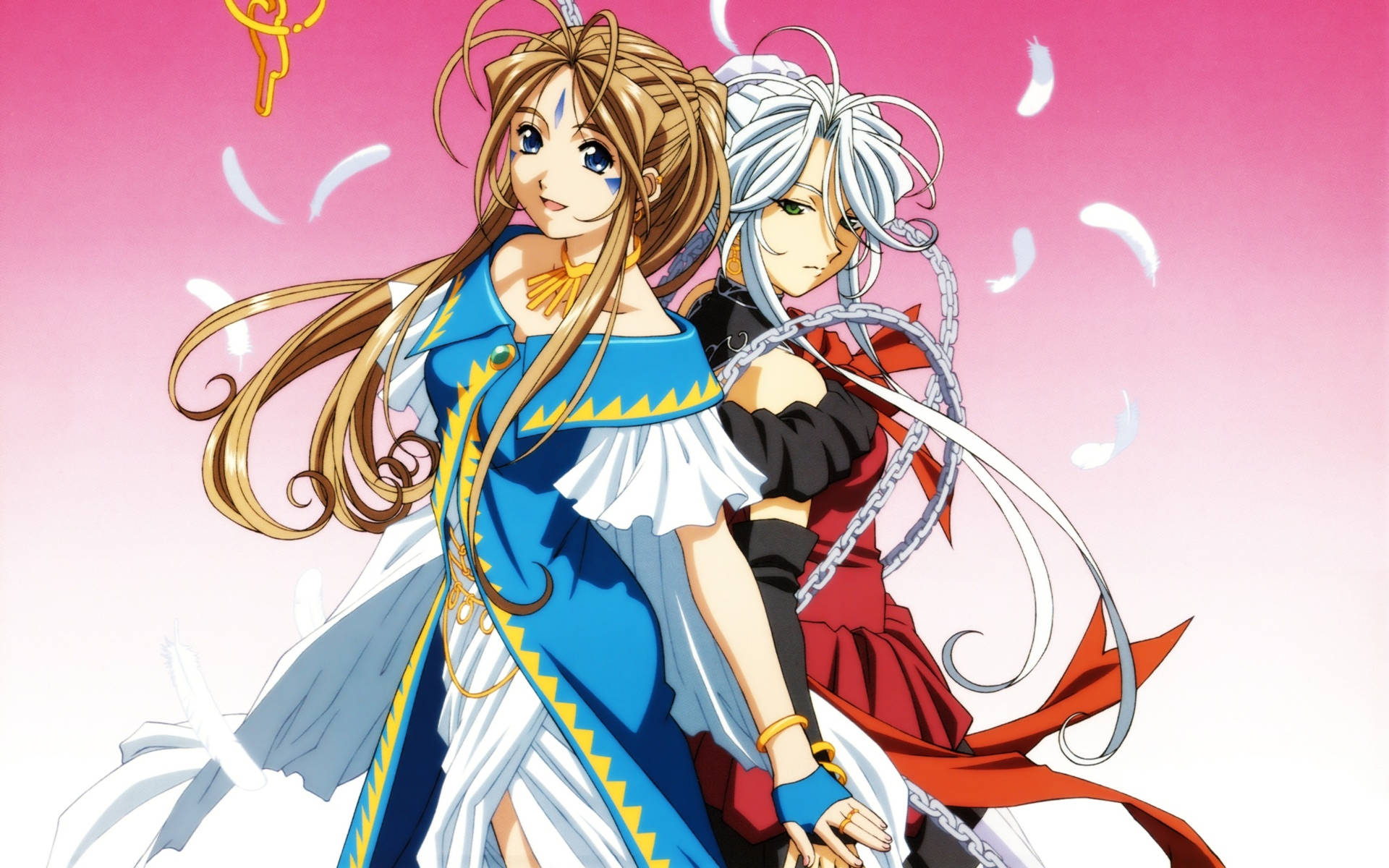 Download Ah My Goddess Gate Of Heaven Wallpaper