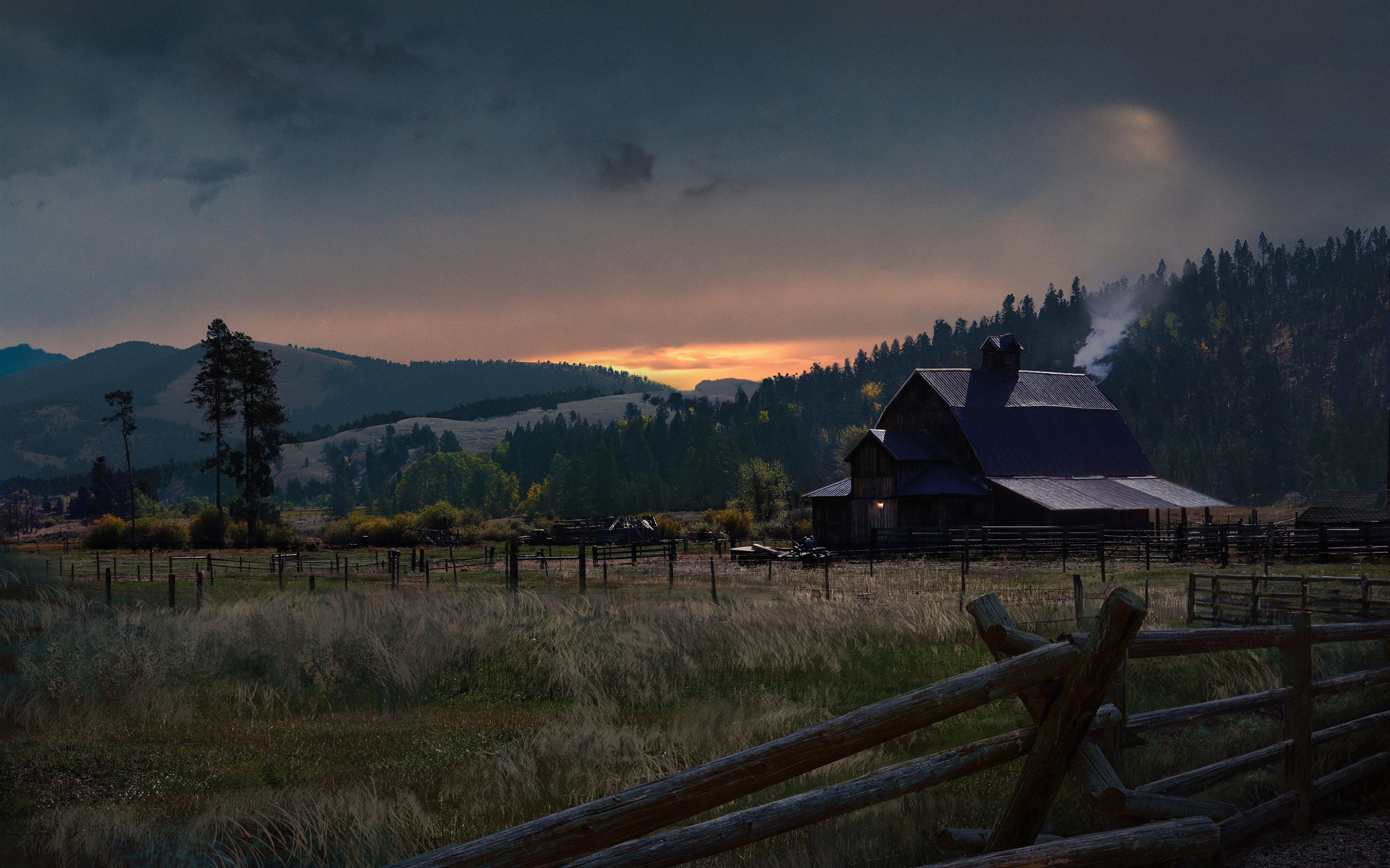 Wallpaper Far Cry 5, farm, village 3840x2160 UHD 4K Picture, Image