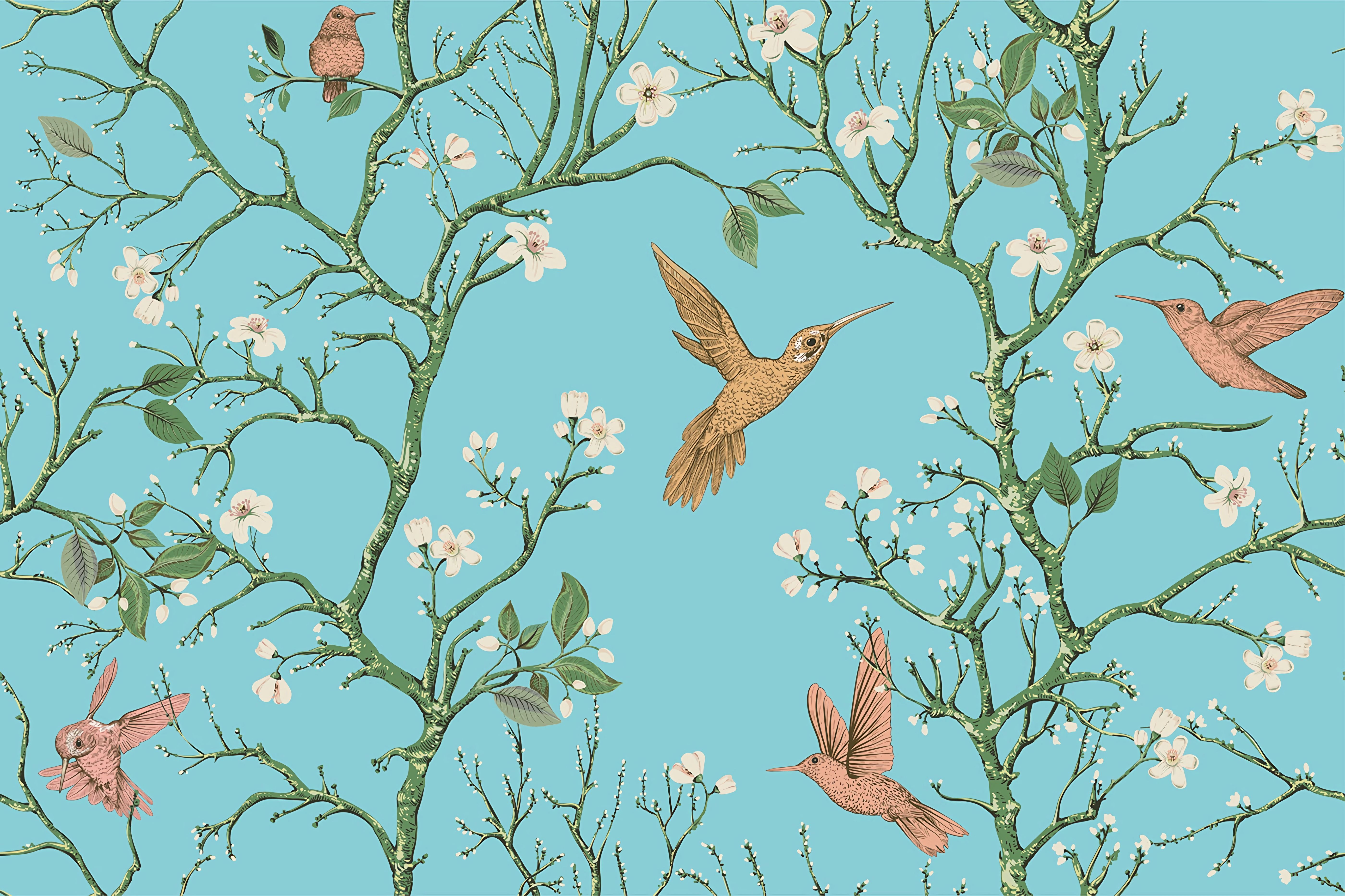 Spring Pattern Wallpaper