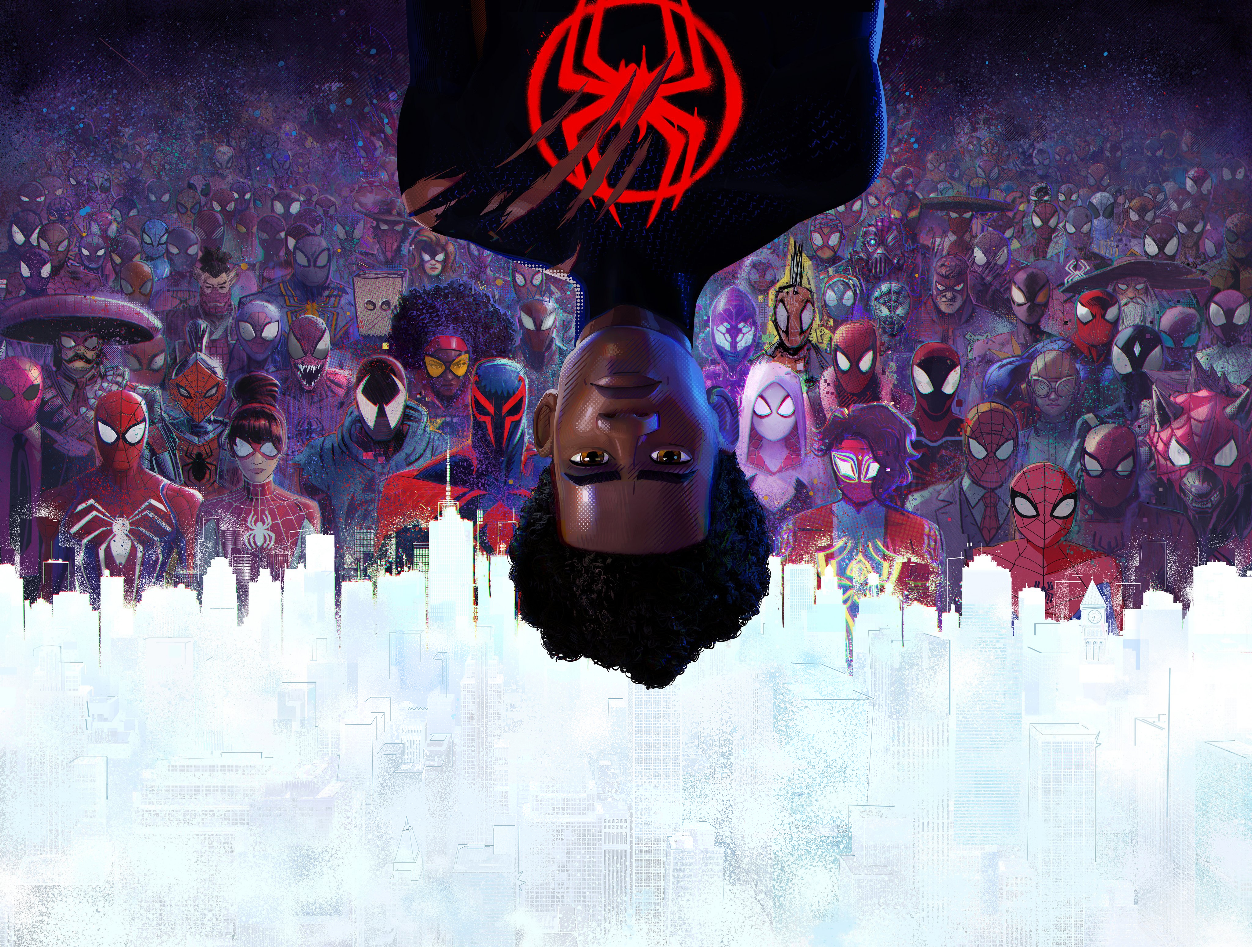 Spider Man: Across The Spider Verse Wallpaper 4K, Miles Morales, Movies