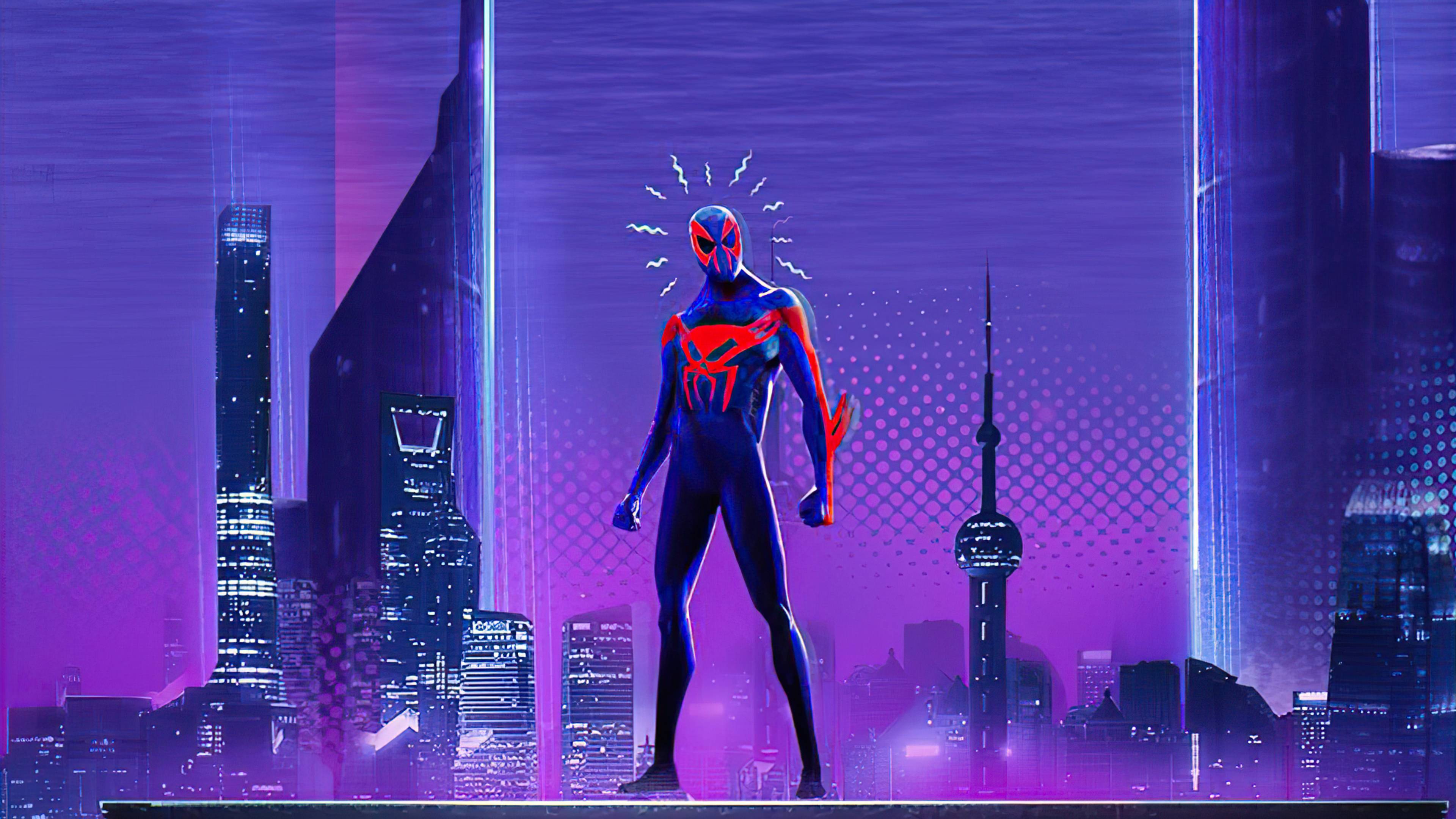 Spider man beyond the spider verse. Паук 2099. Spider man into the Spider Verse 2099. Человек-паук через вселенные Мигель Охара. Человек паук 2099 через вселенные.