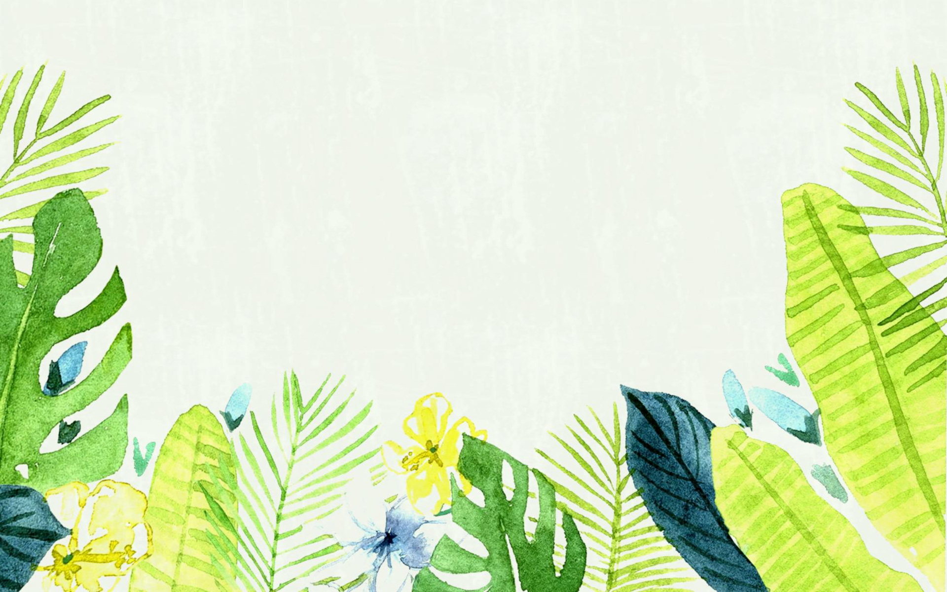 Tropical background