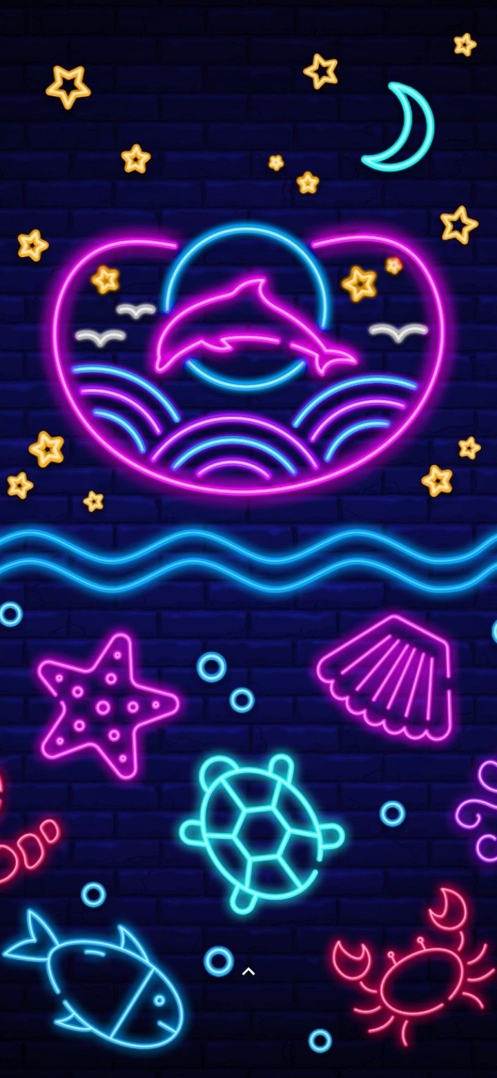 Neon Art/ Wallpaper. Summer wallpaper, Neon art, Cool wallpaper