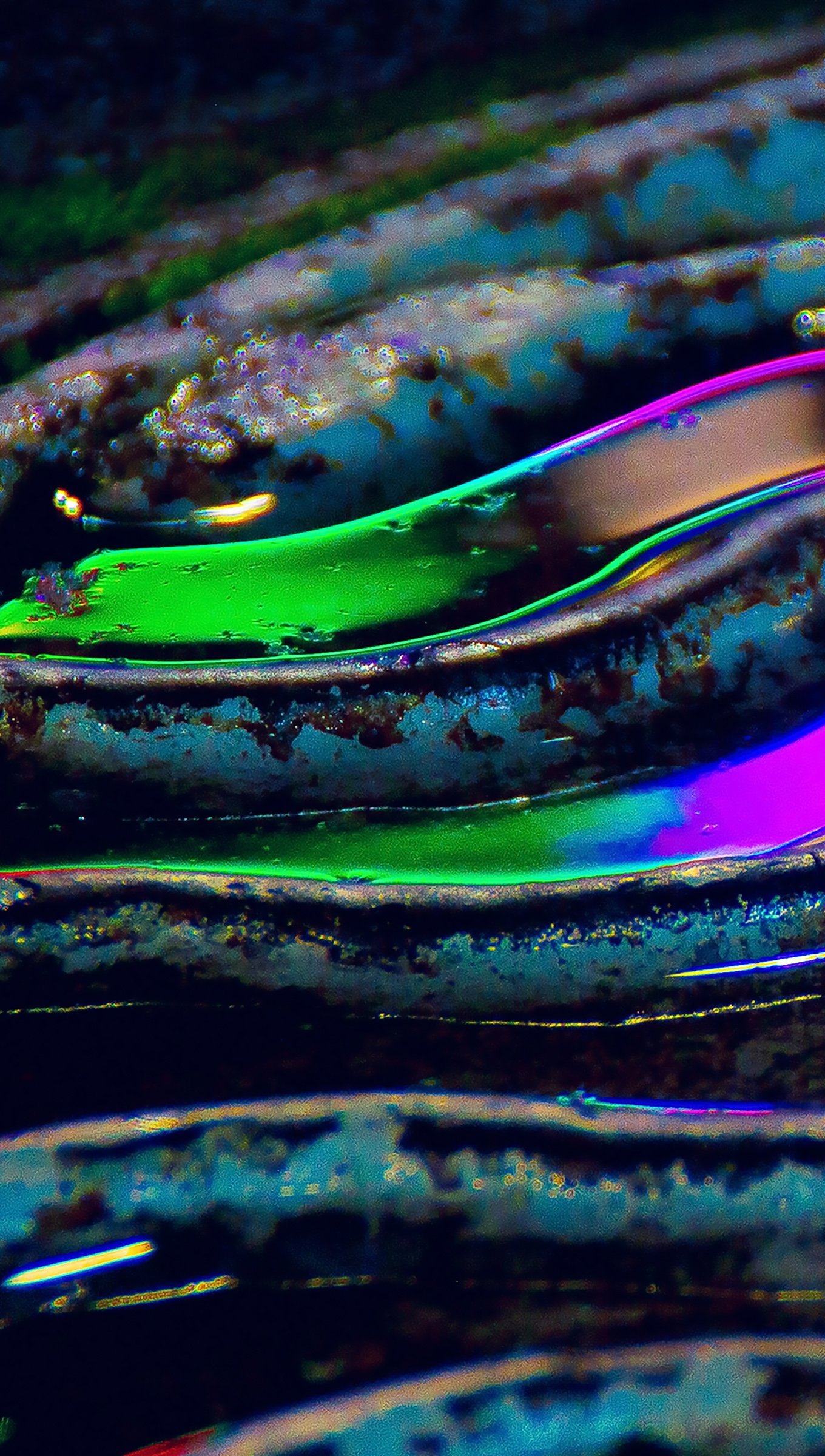 Abstract neon colors Wallpaper 4k Ultra HD