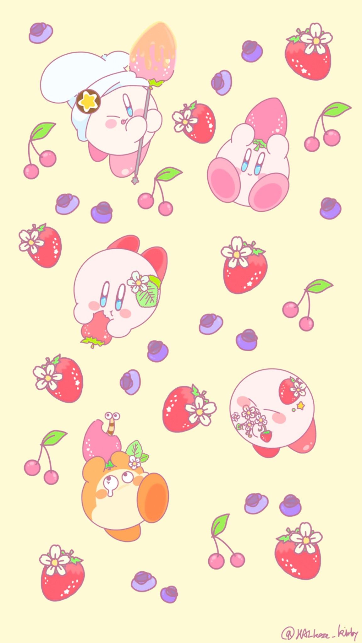 星のカービィKirby. Kirby, Halloween wallpaper iphone, Cute art