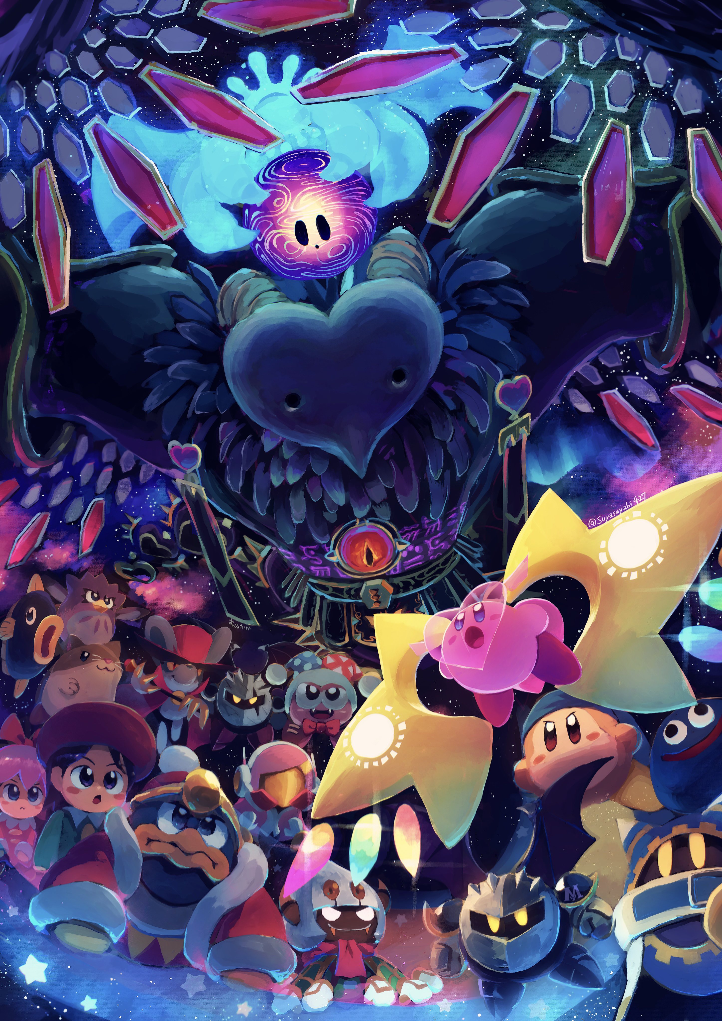 Cute Kirby Spooky Halloween Wallpaper By Suyasuyabi - Kawaii Hoshi