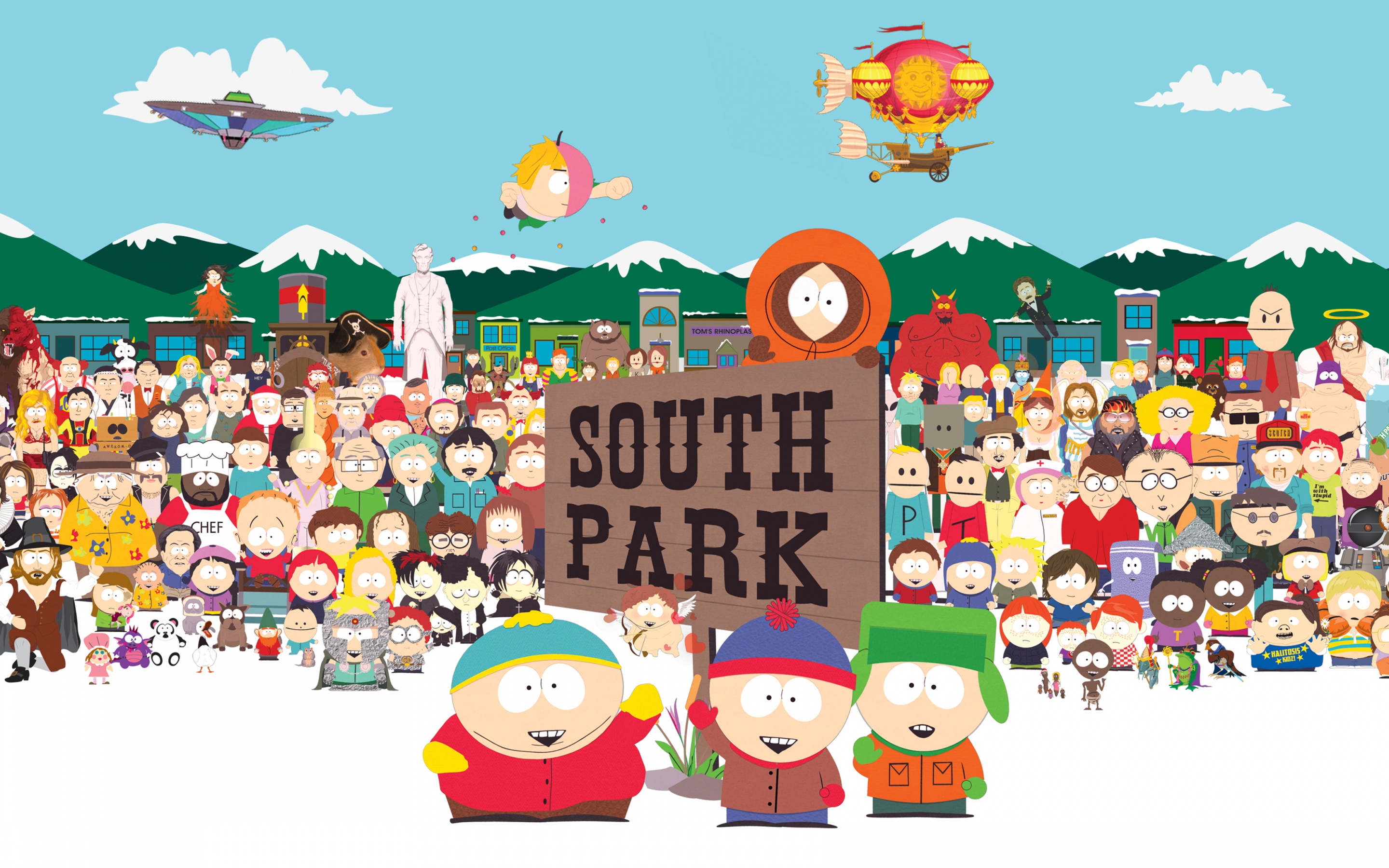 South Park Wallpaper 4K, Animated series, Movies