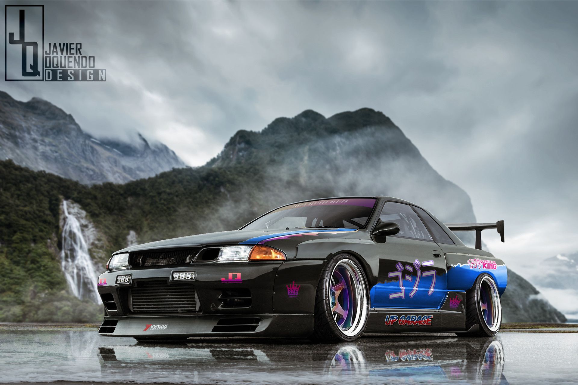 Skyline R32, Javier Oquendo. Jdm wallpaper, Car wallpaper, Best jdm cars