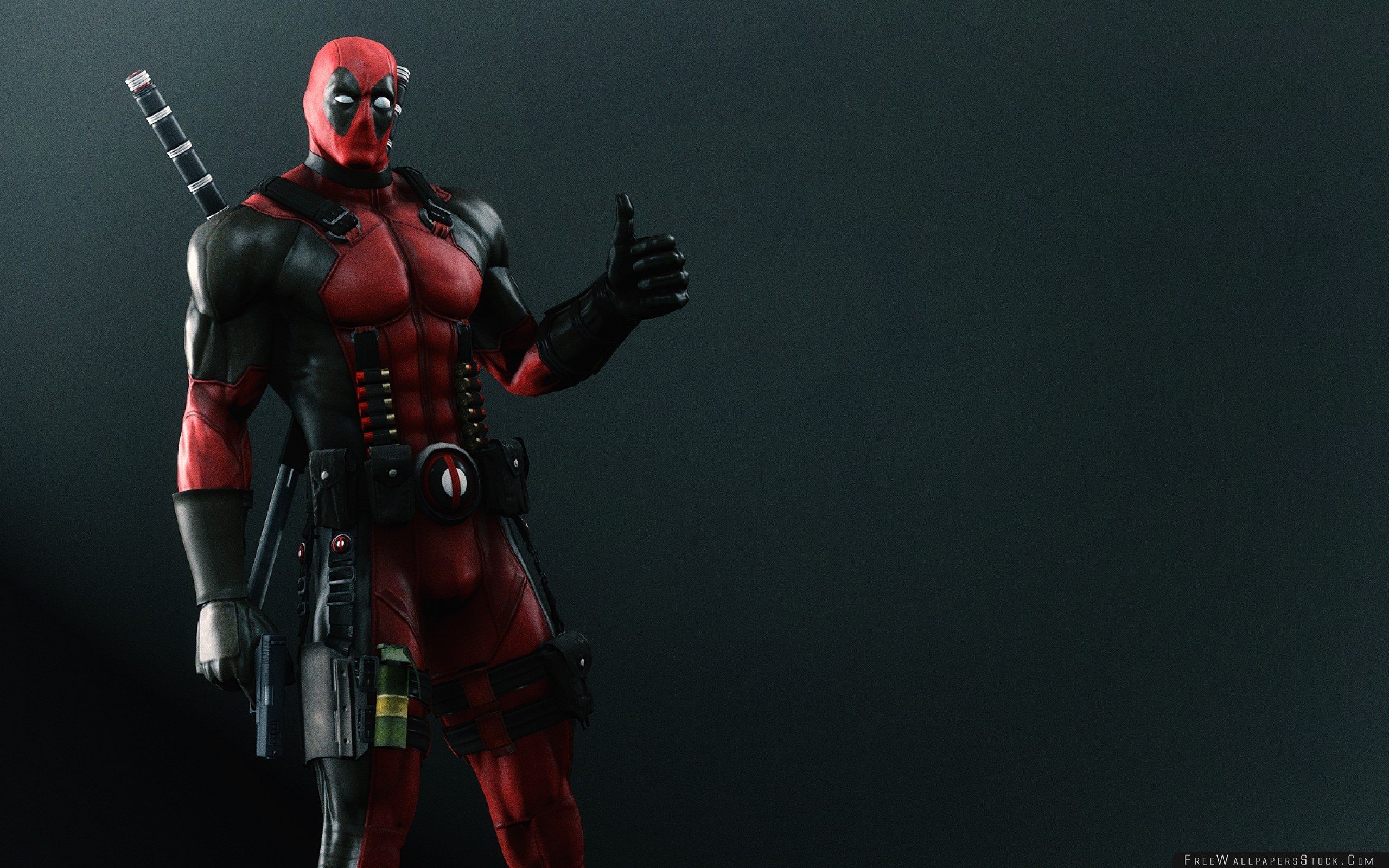 Deadpool Wallpaper 1366x768