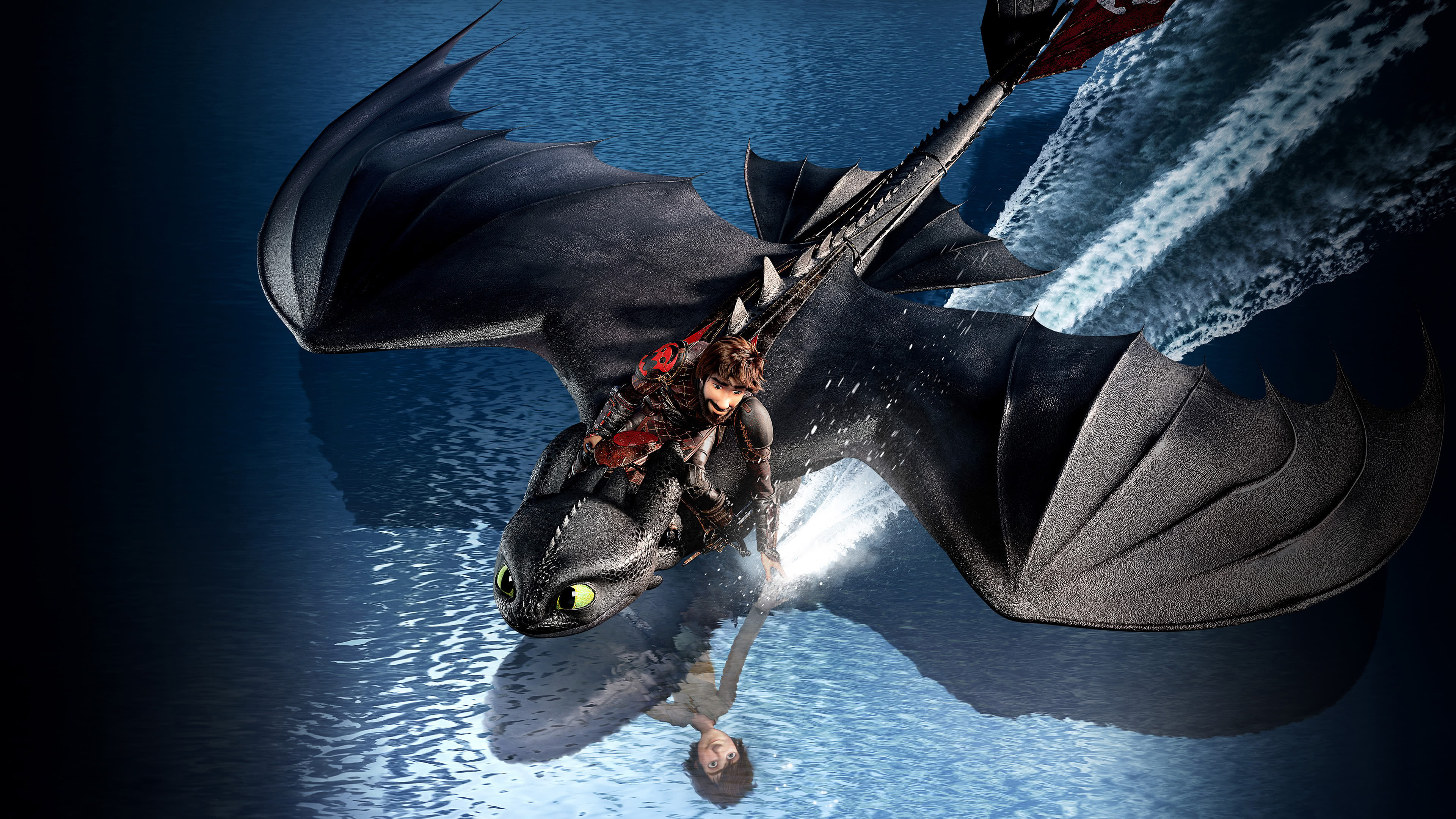 How To Train Your Dragon The Hidden World UHD 4K Wallpaper