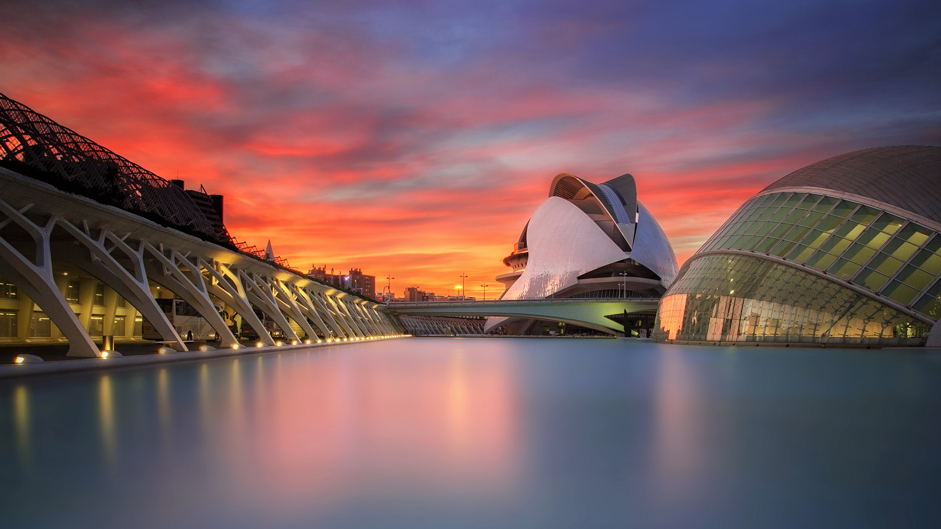 City of Arts and Sciences Wallpaper 4K, Science Museum, World