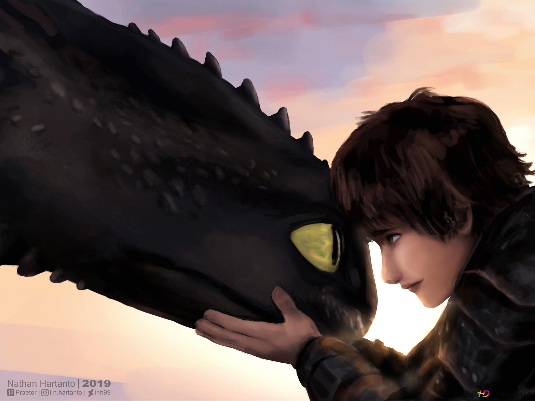 How to train your dragon 4K wallpaper download